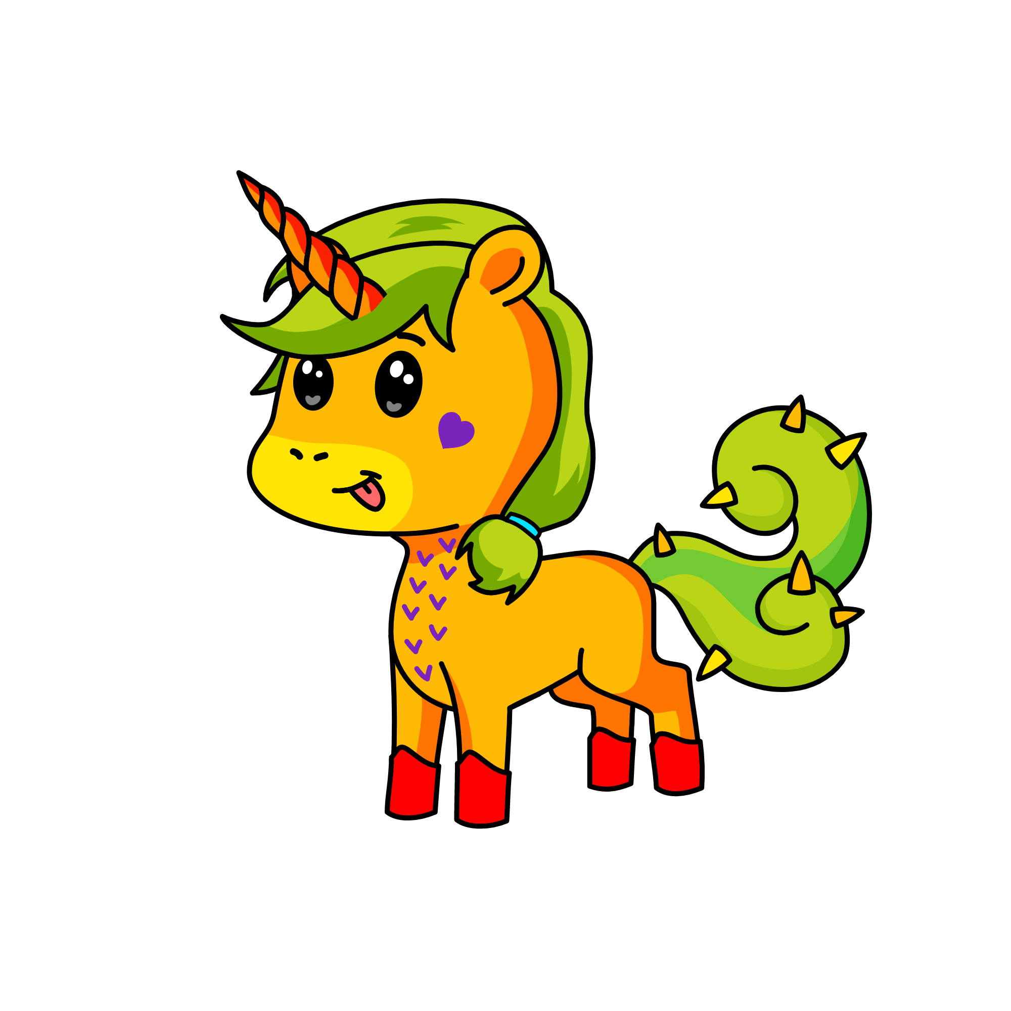 MY VERY FIRST YOUNICORN!!!!, the unicorn