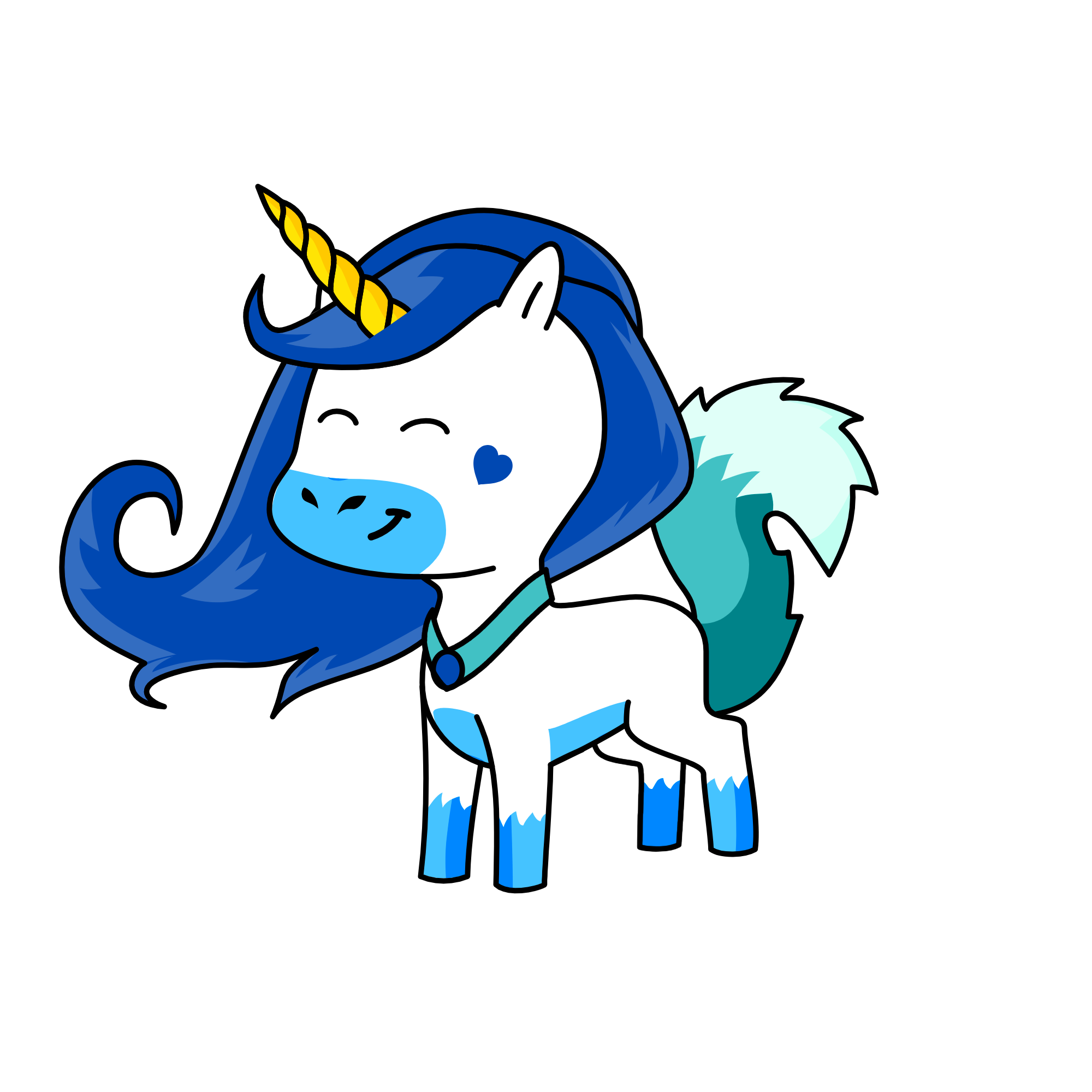 heavy frost(adult), the unicorn