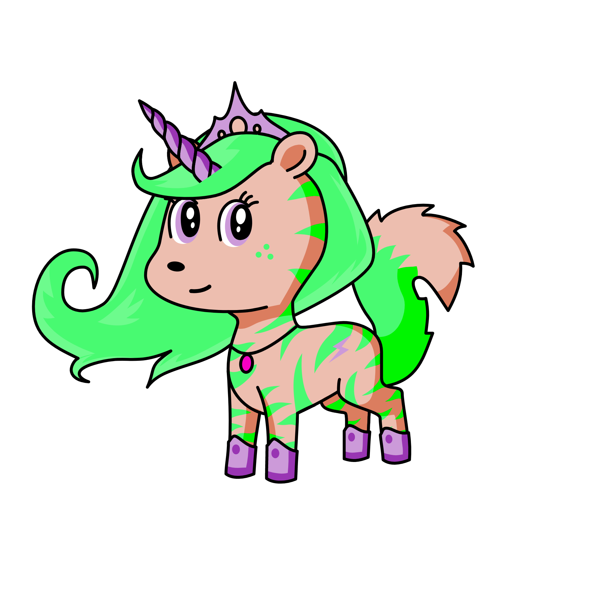 winter, the unicorn