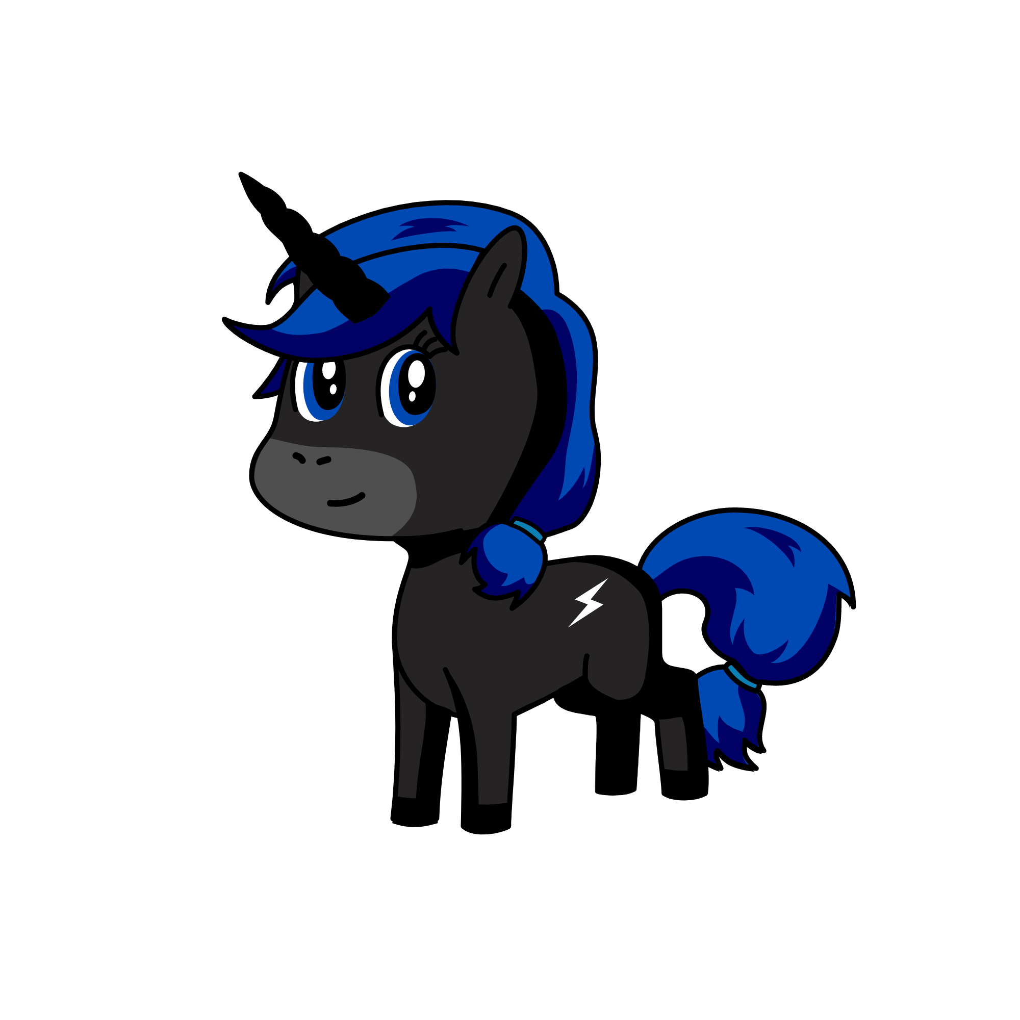 luna, the unicorn