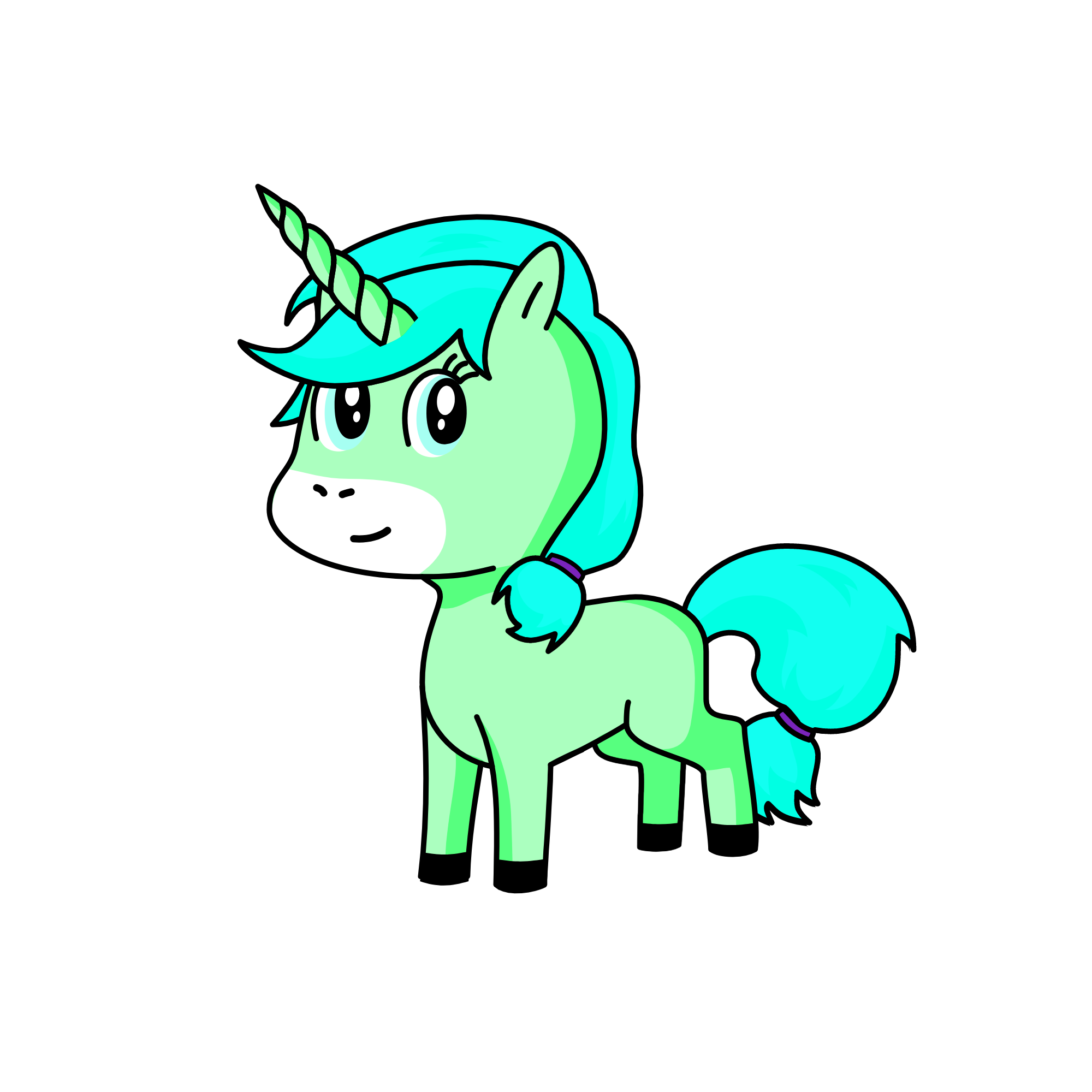 mint, the unicorn
