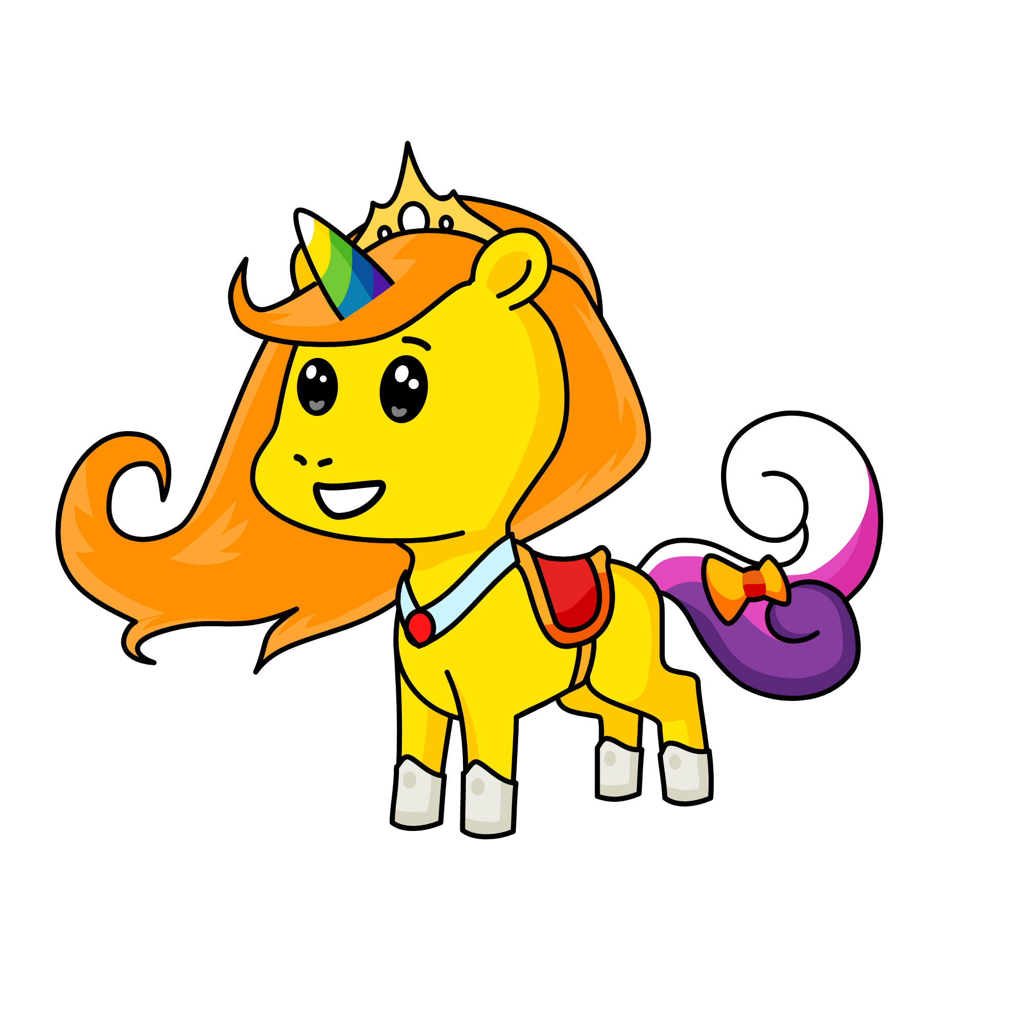 Princess Emma, the unicorn