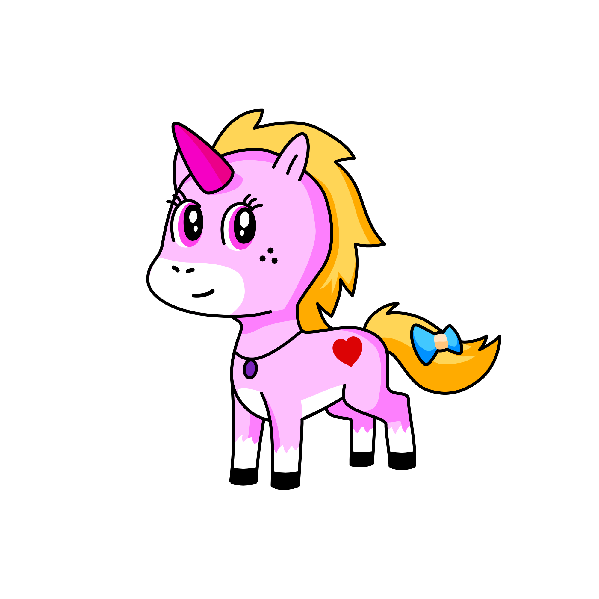 Monique, the unicorn