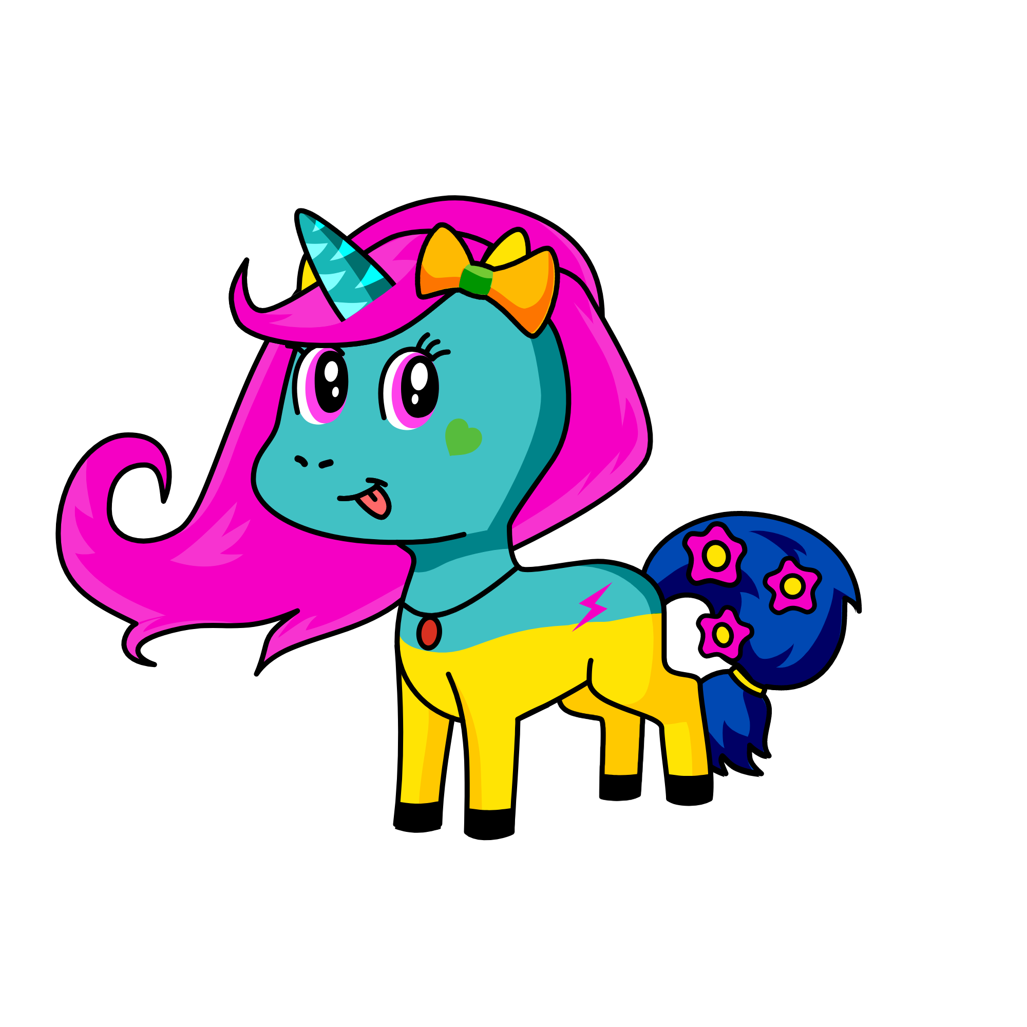 Lizzie, the unicorn