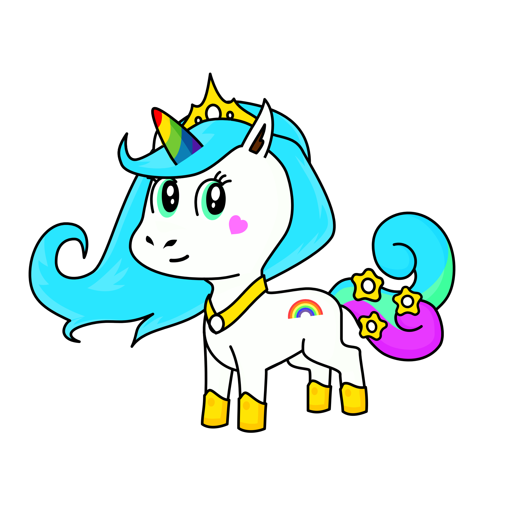 Kristal, the unicorn