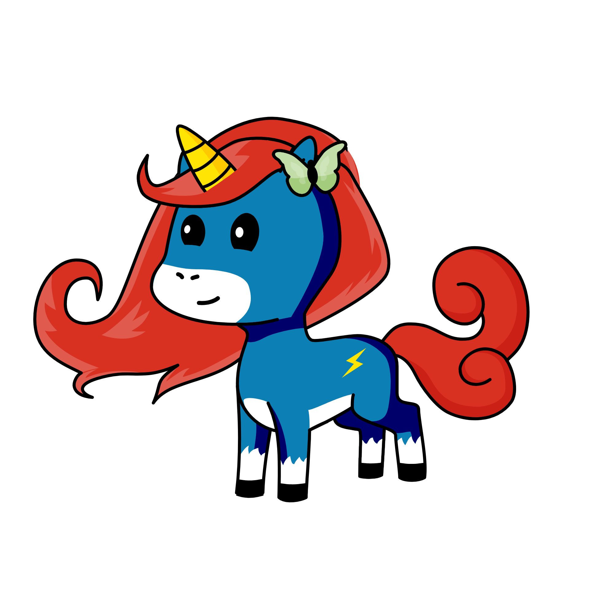 Marshmallow, the unicorn