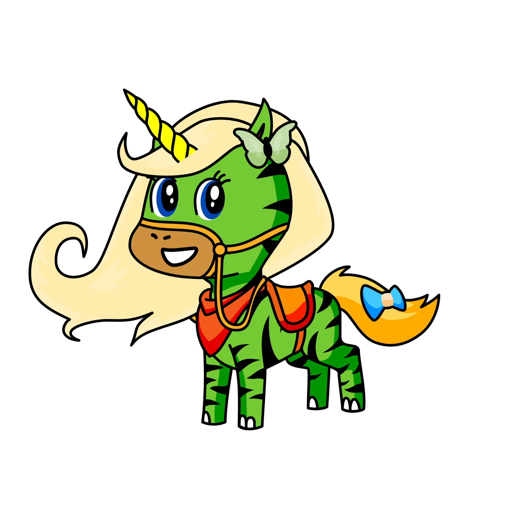 Izzy, the unicorn