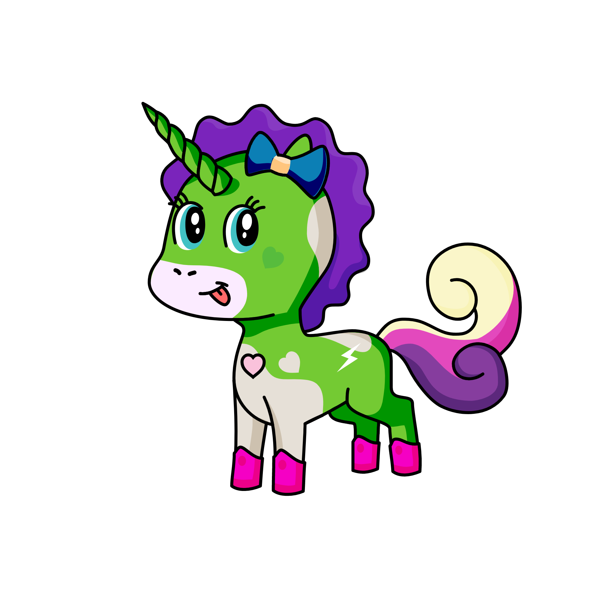 Polly, the unicorn