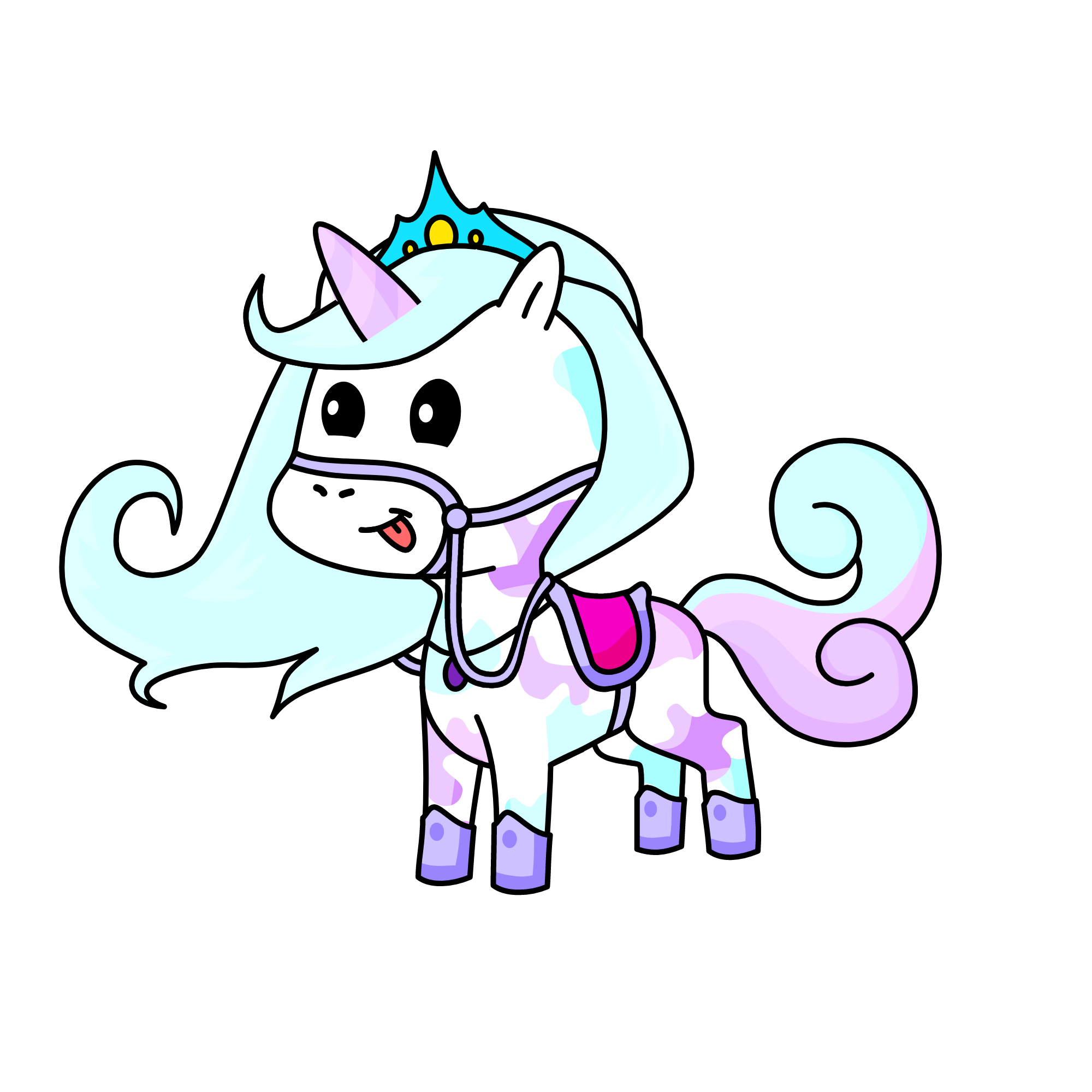 Cotton Candy, the unicorn
