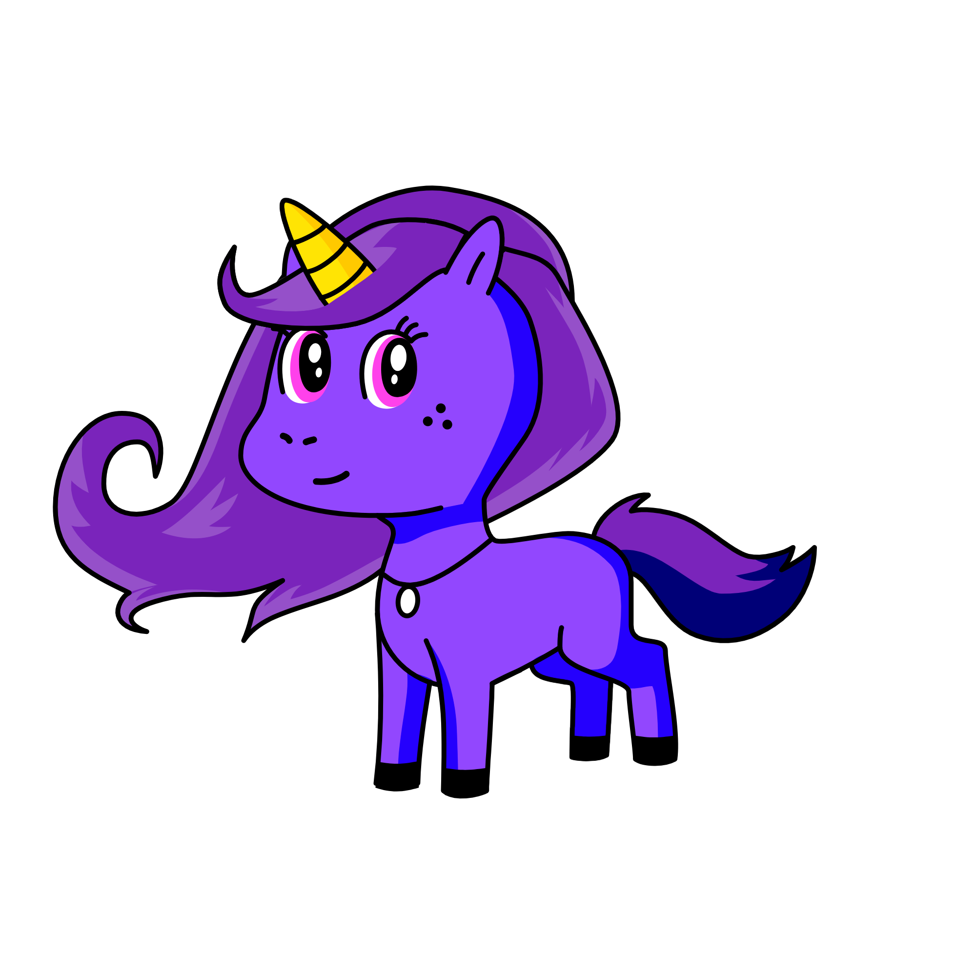 Twilight Sparkle, the unicorn