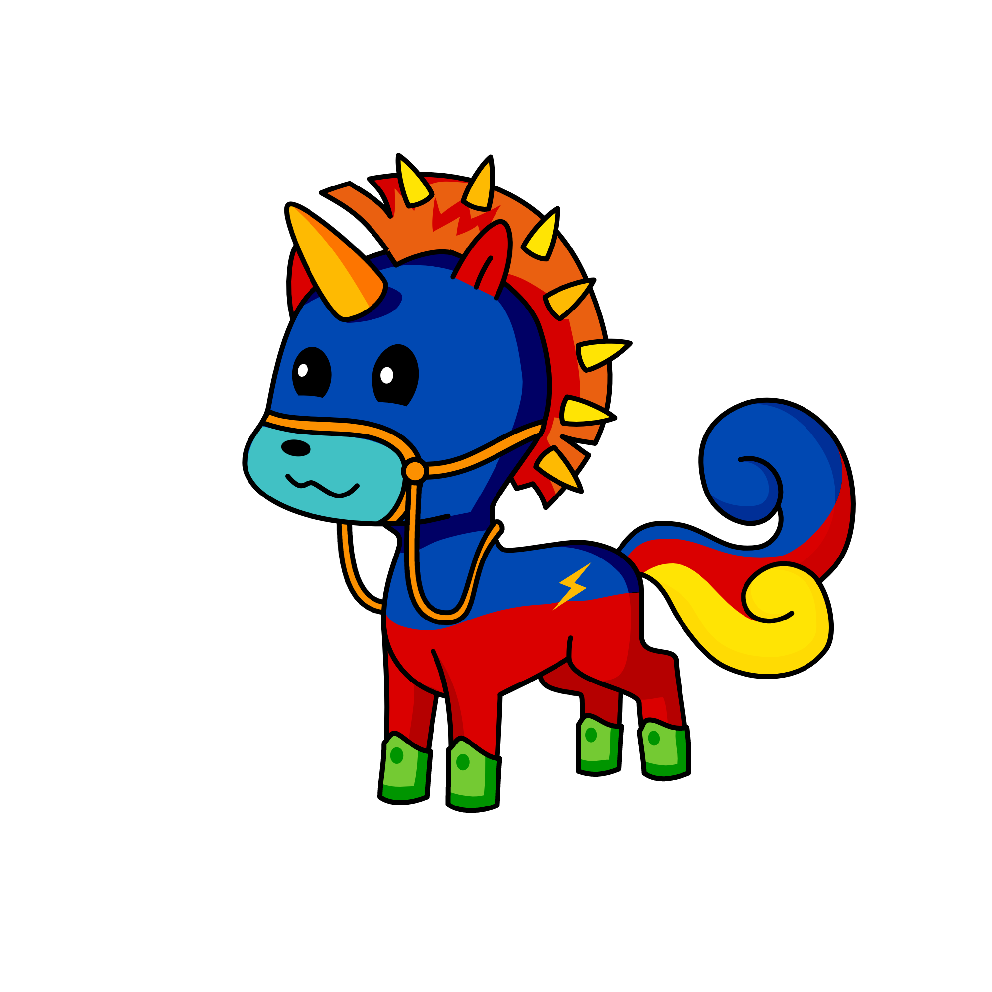 Crazy Unicorn , the unicorn