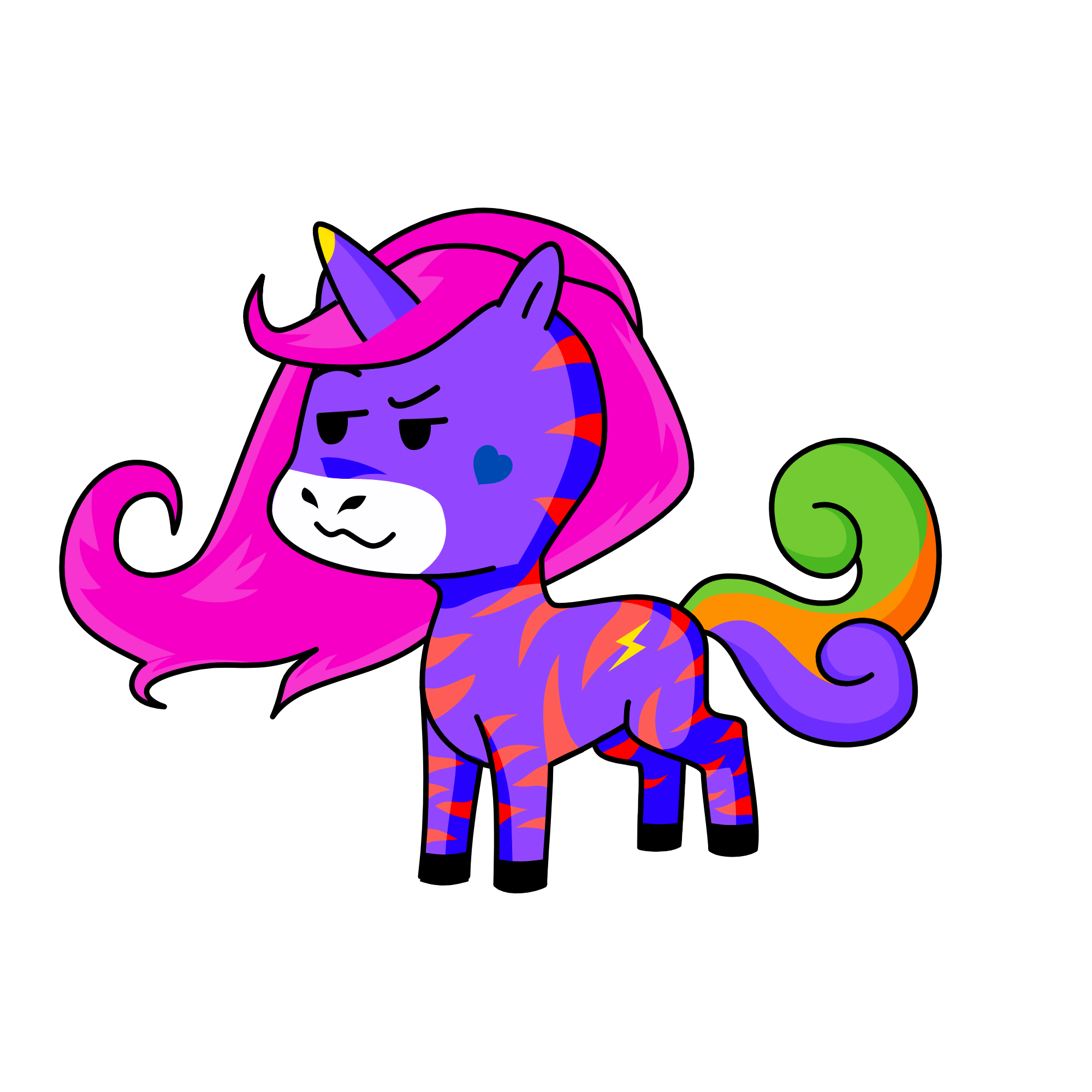 Weirdo, the unicorn