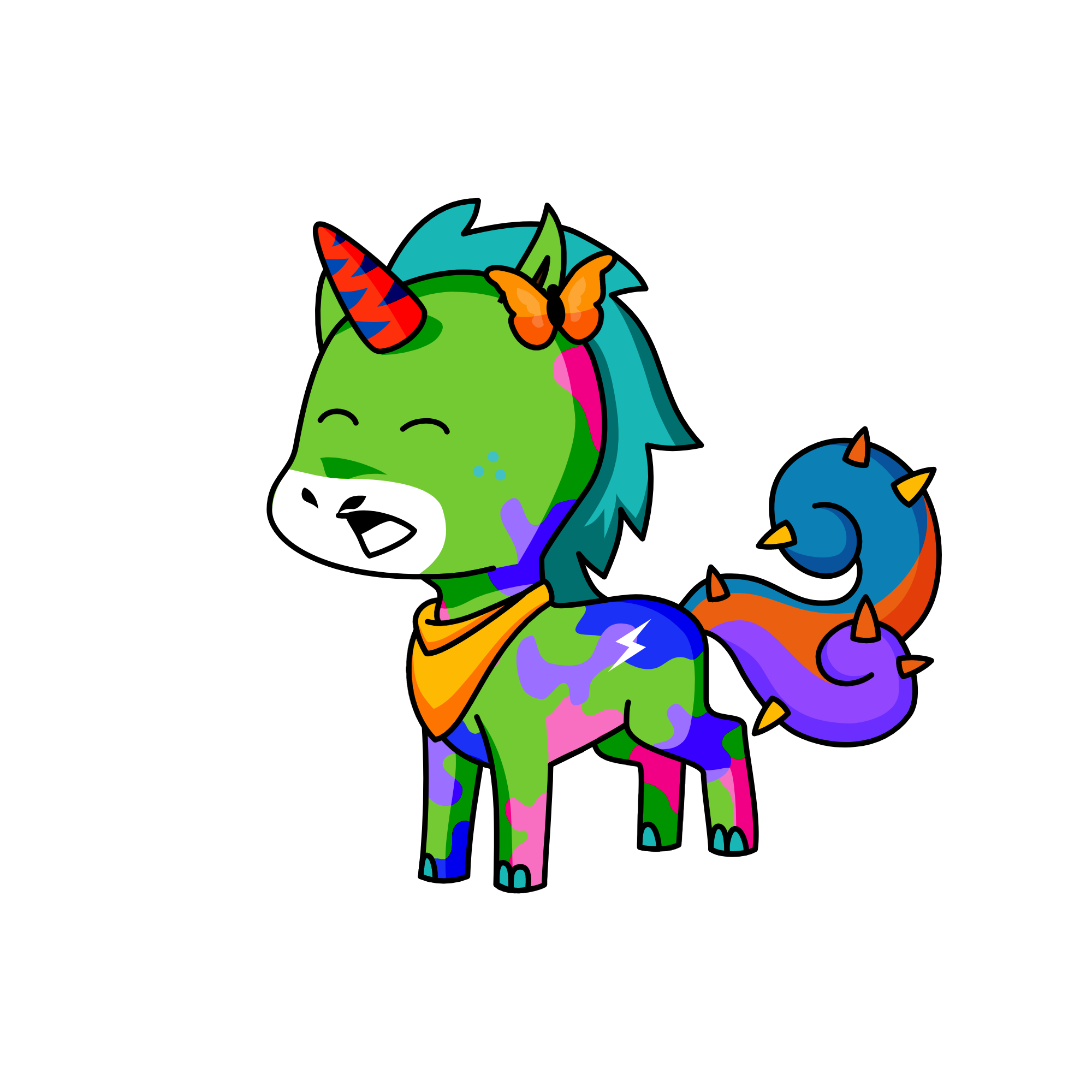 I'm Gonna DIE!!!, the unicorn
