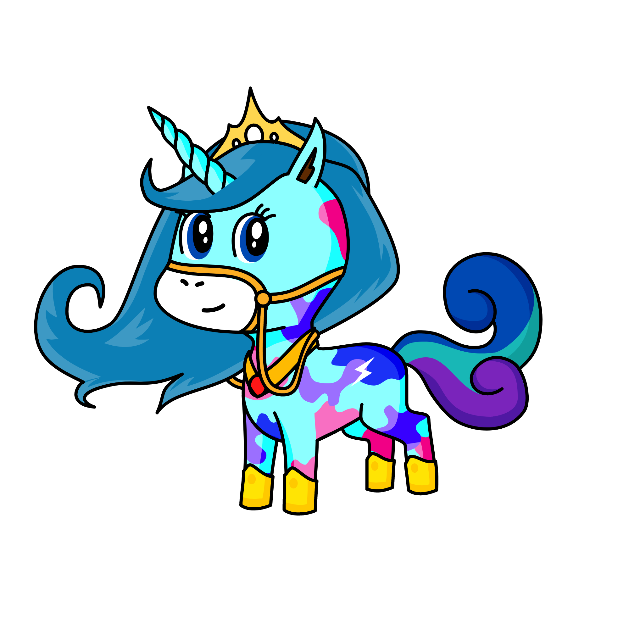 Oceanus, the unicorn