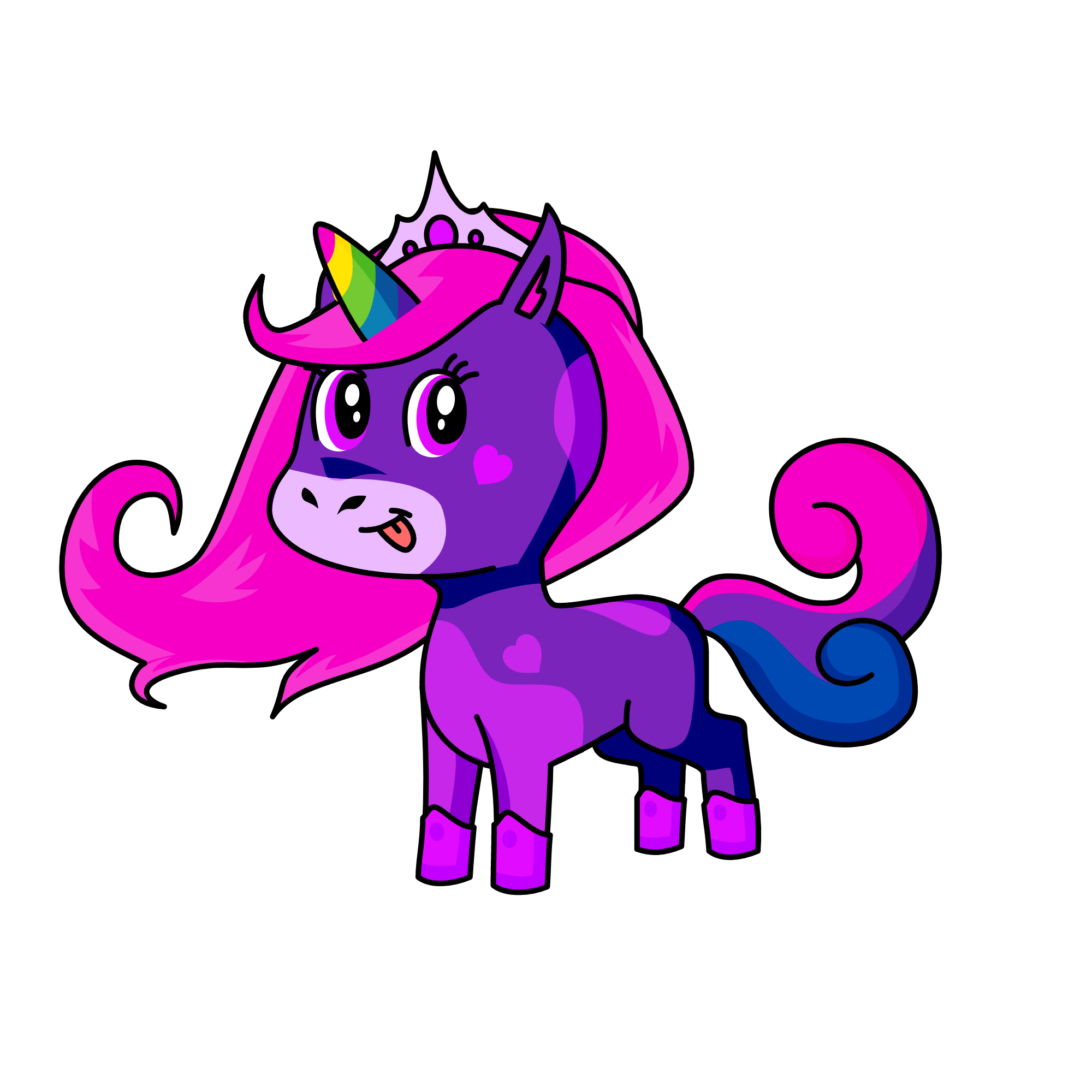 MARIEFOX, the unicorn