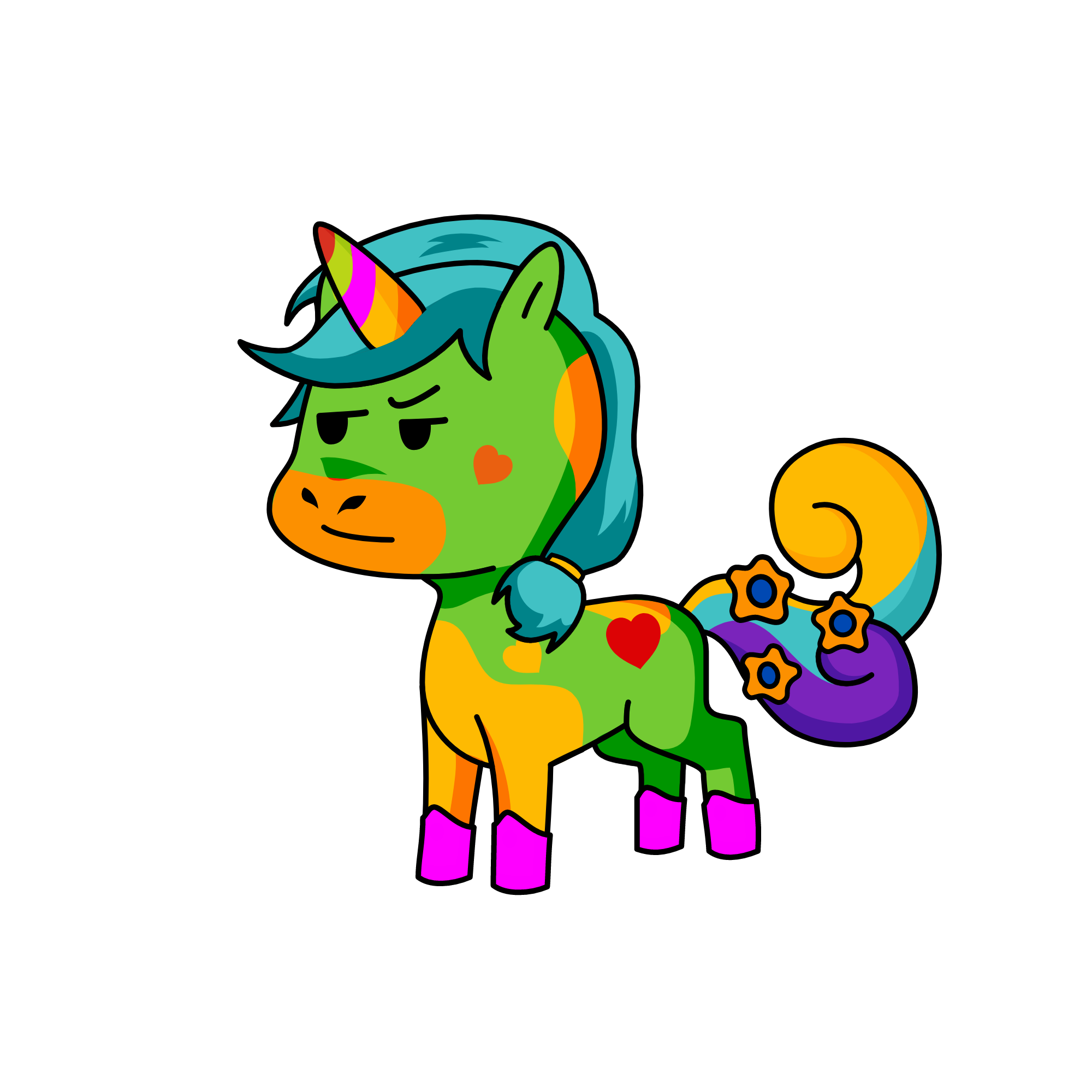 ., the unicorn