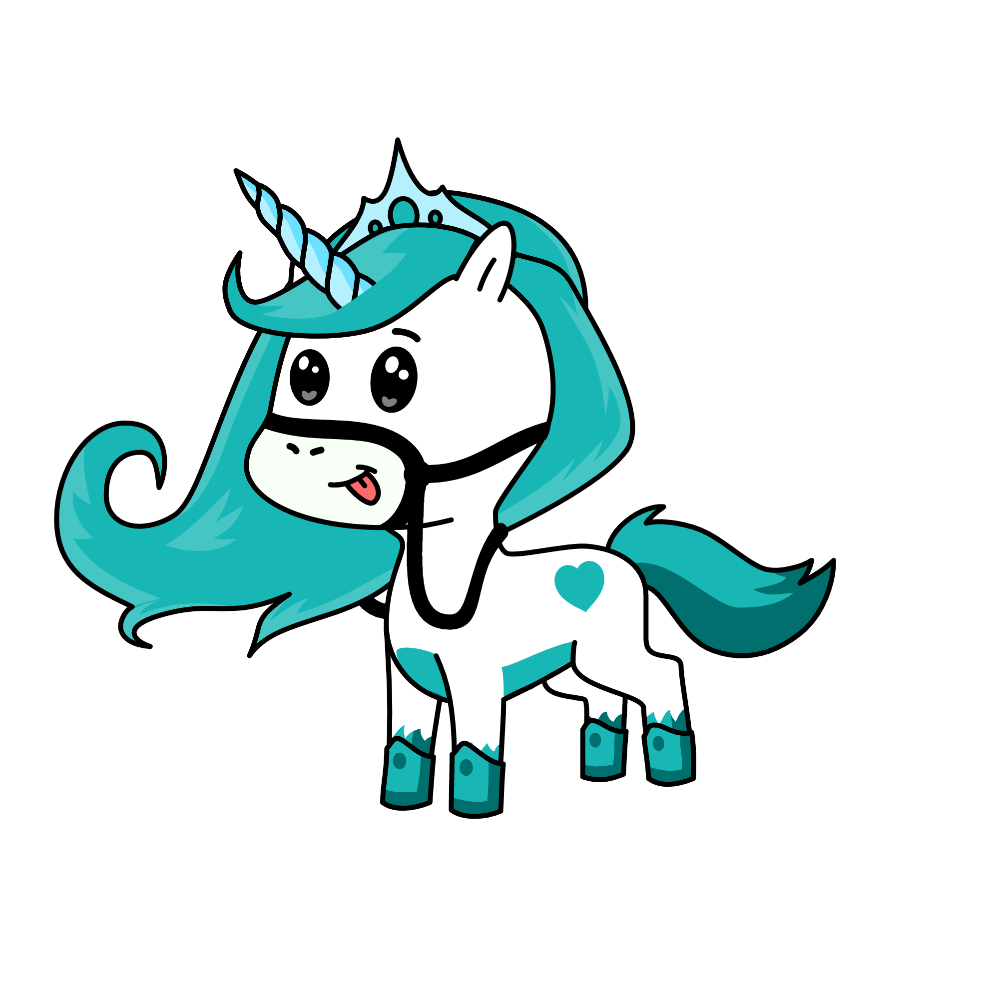 ICEY, the unicorn