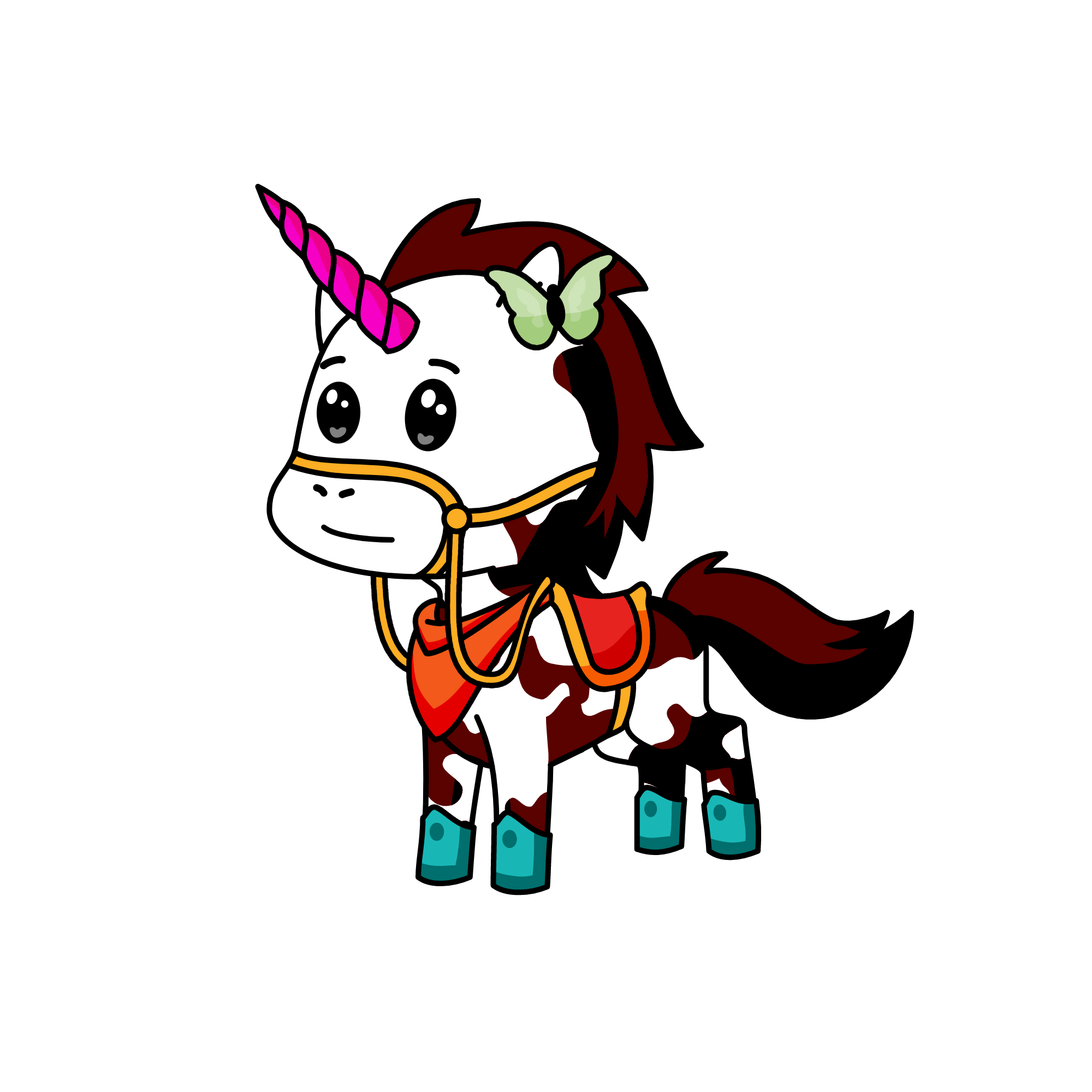 Boomerang, the unicorn
