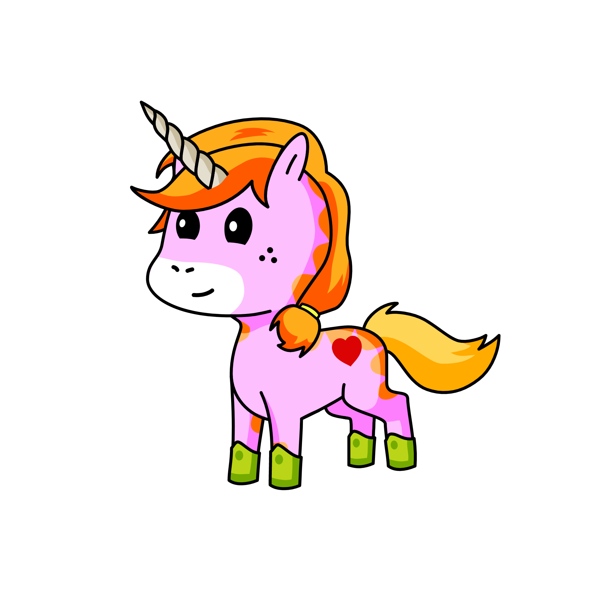 Cutie, the unicorn