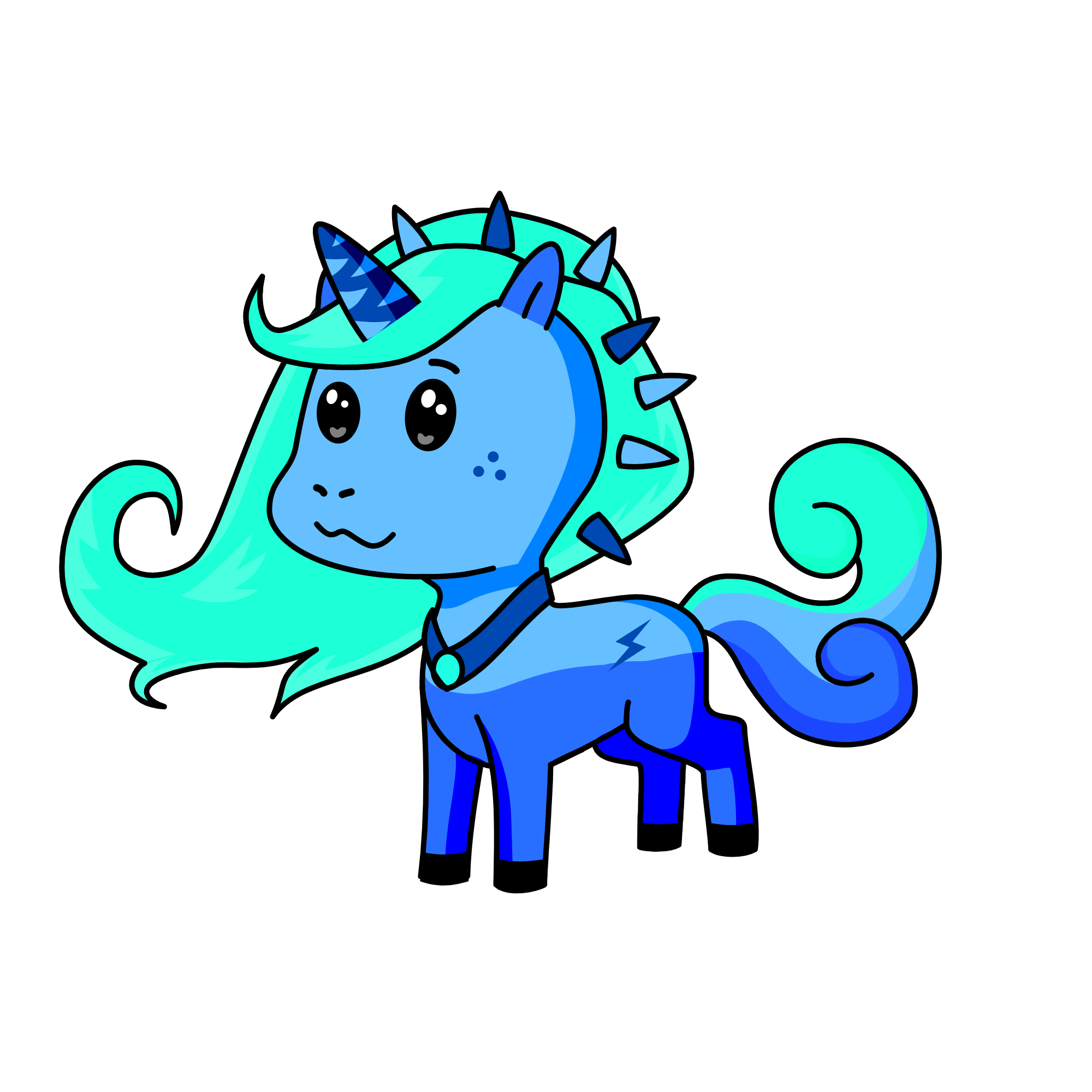 Ti of Meland, the unicorn
