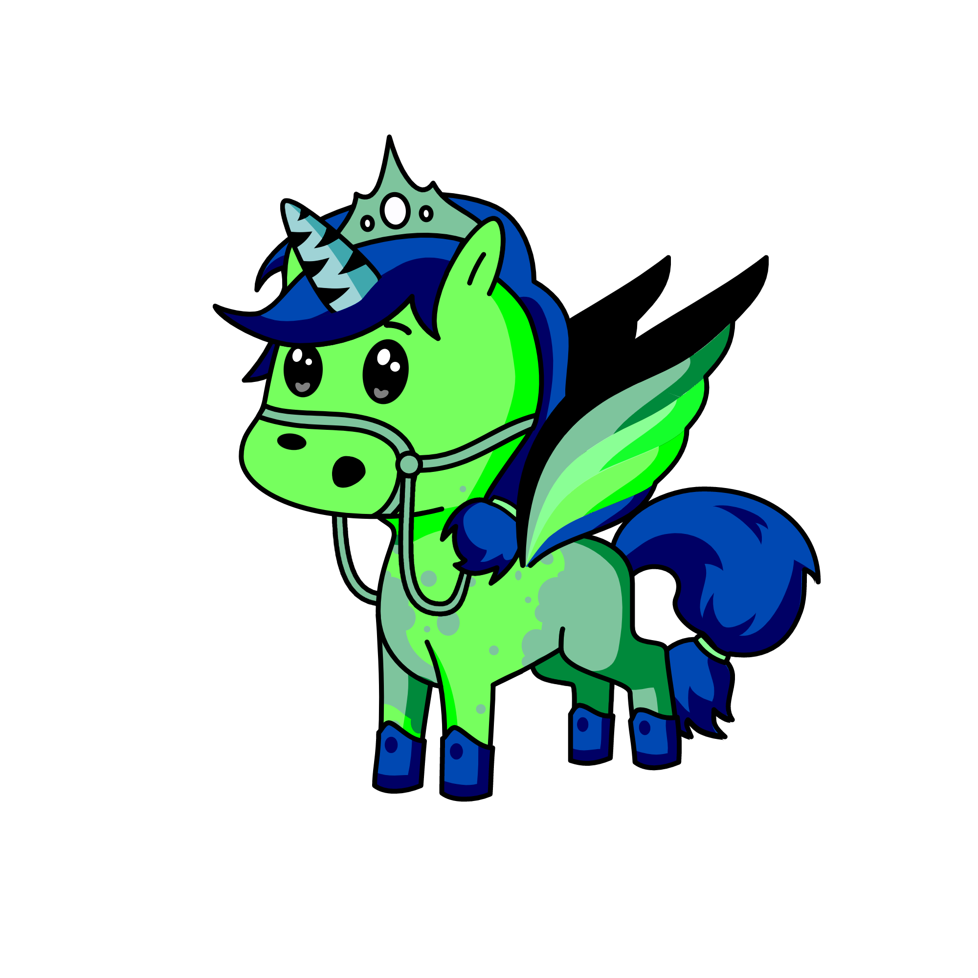 digital queen, the unicorn