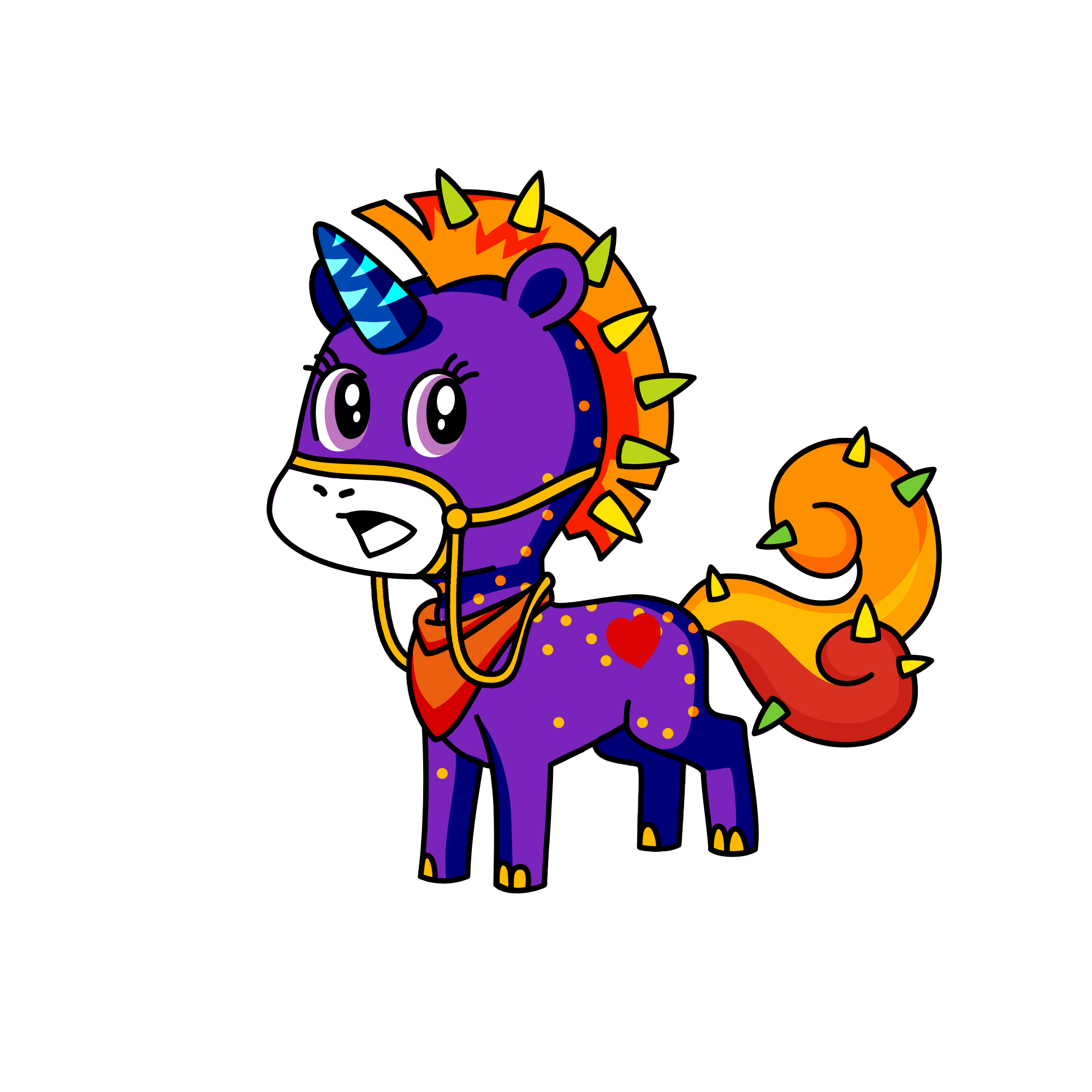 YUYU, the unicorn