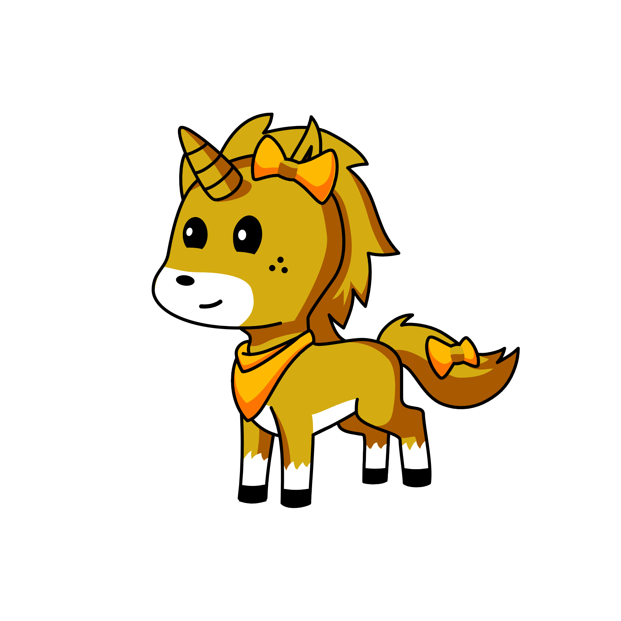 Foxy, the unicorn