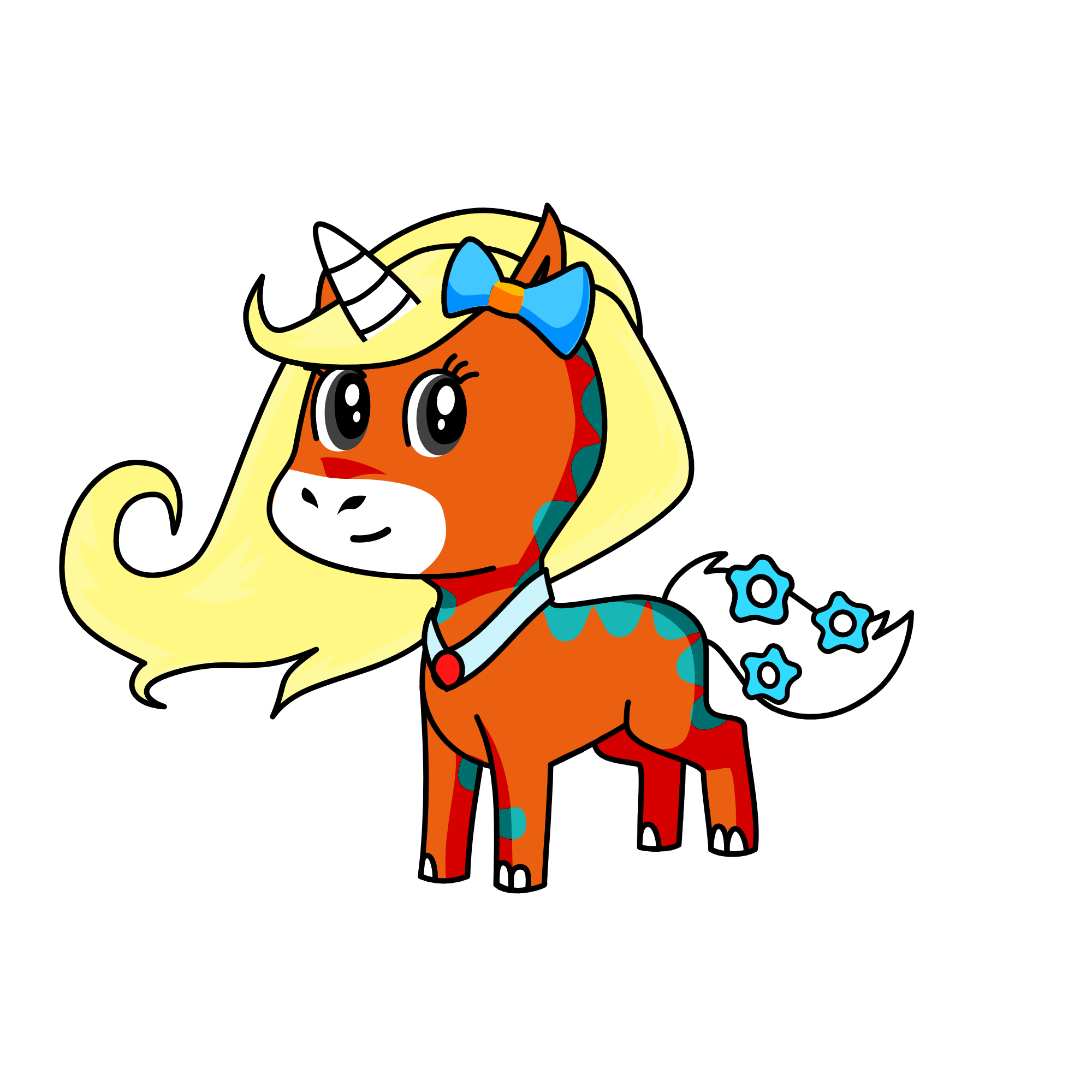 Pam, the unicorn