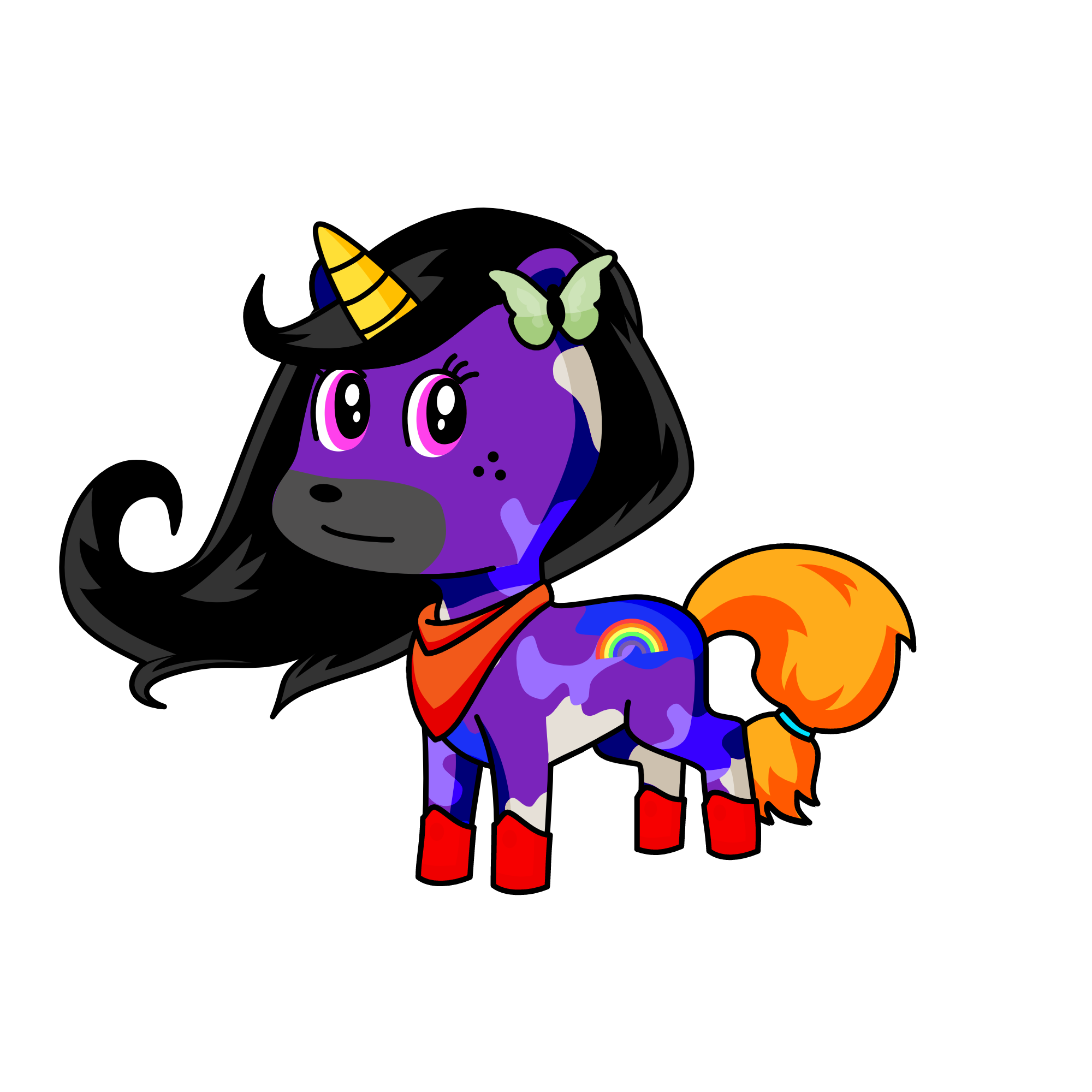 Snowy, the unicorn