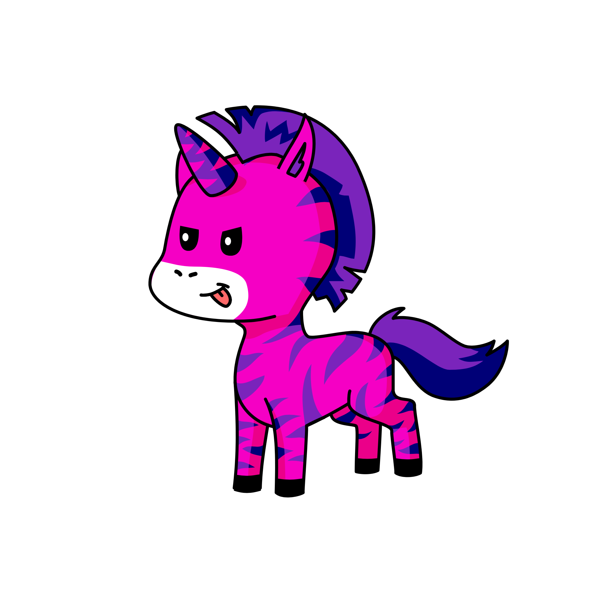 Rocker, the unicorn