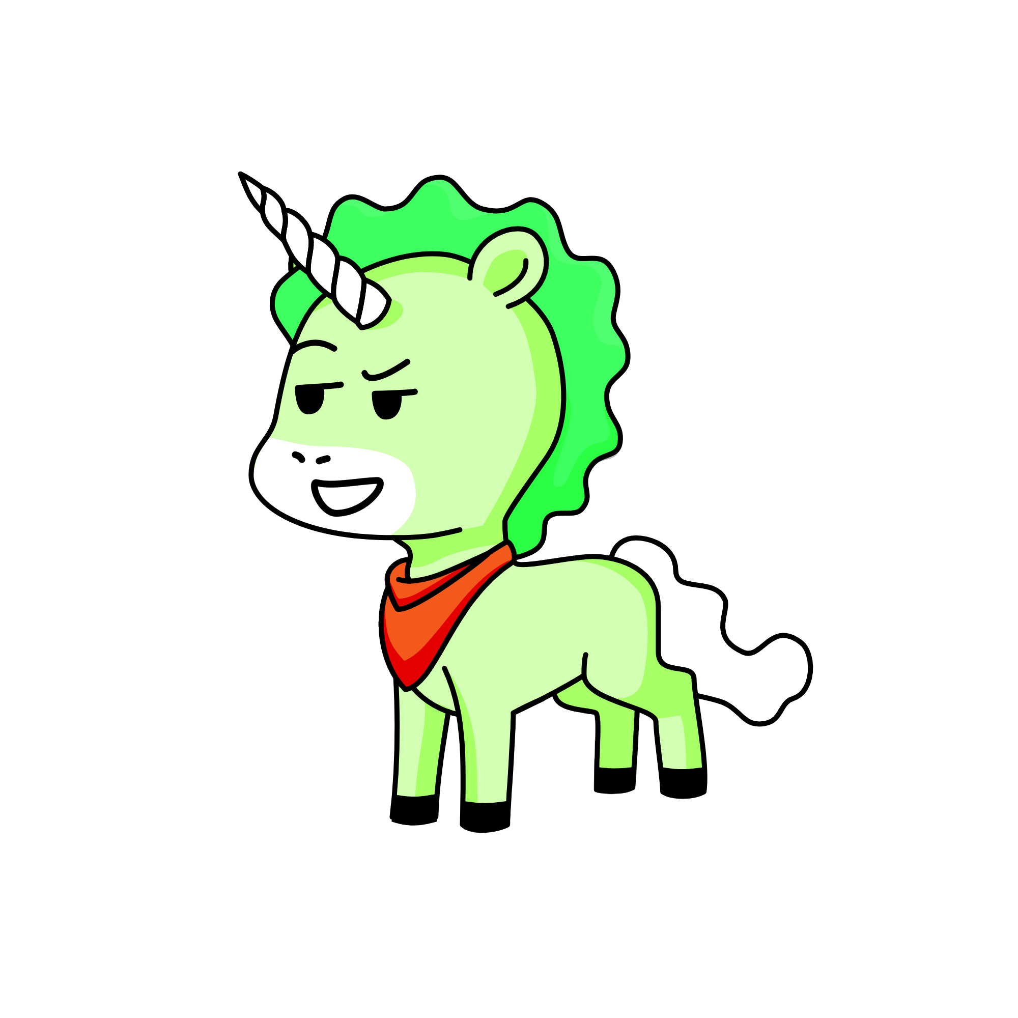 9, the unicorn