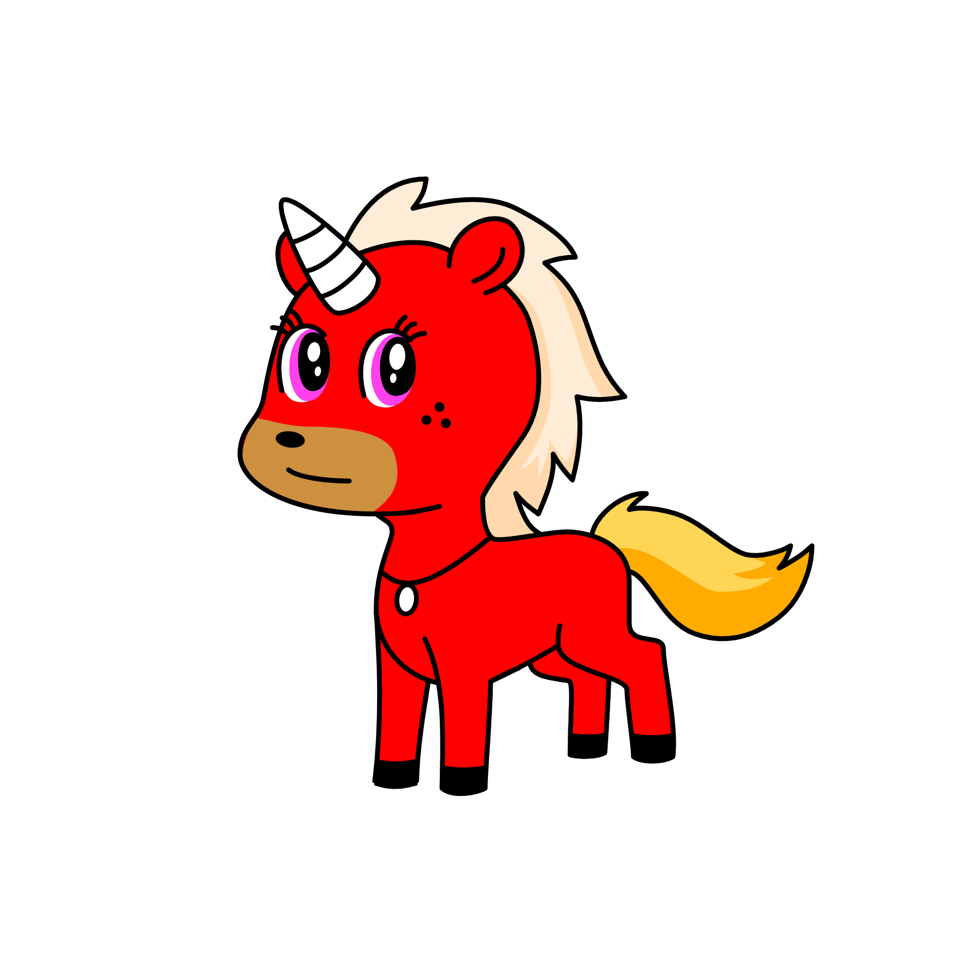 Tina, the unicorn