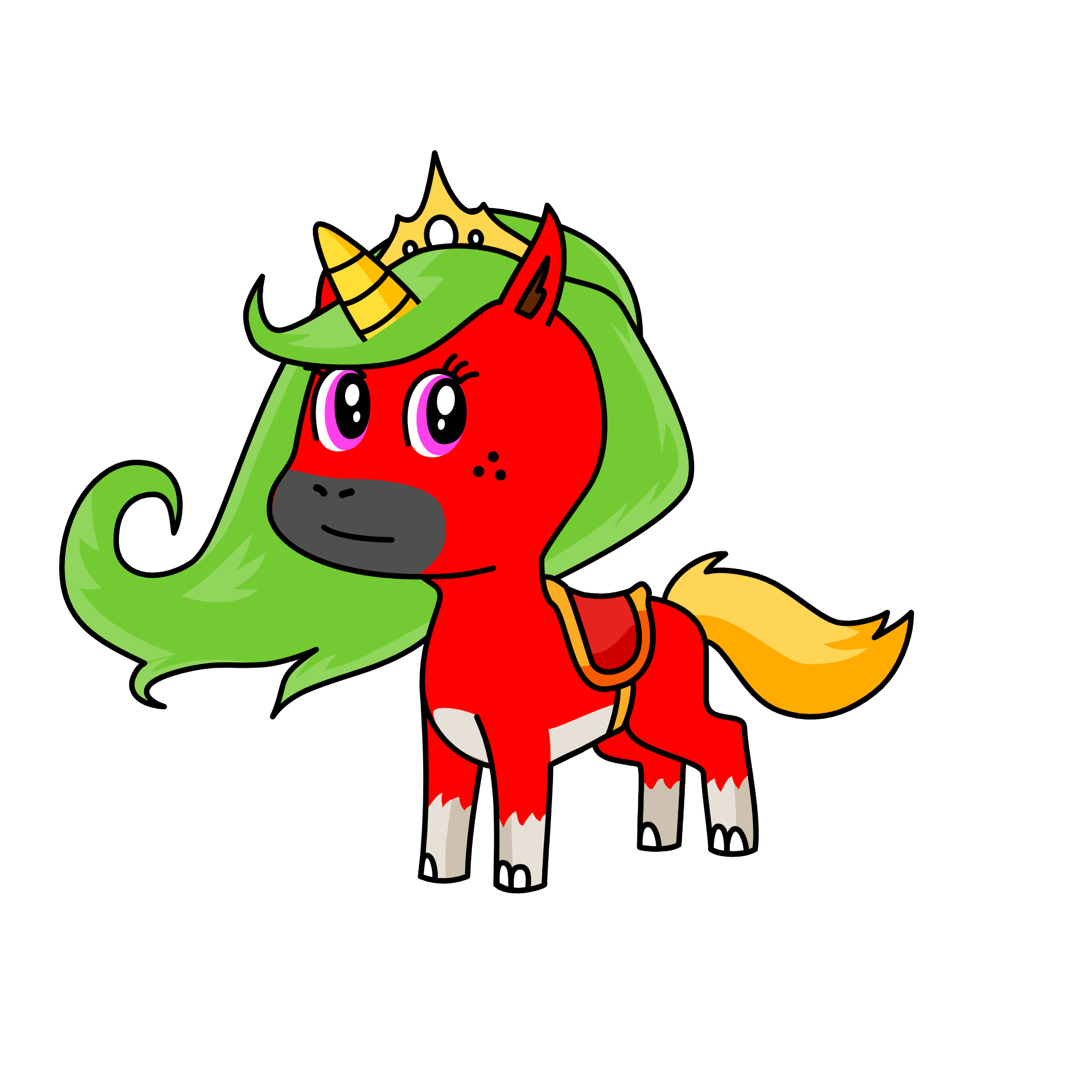 Kayla, the unicorn