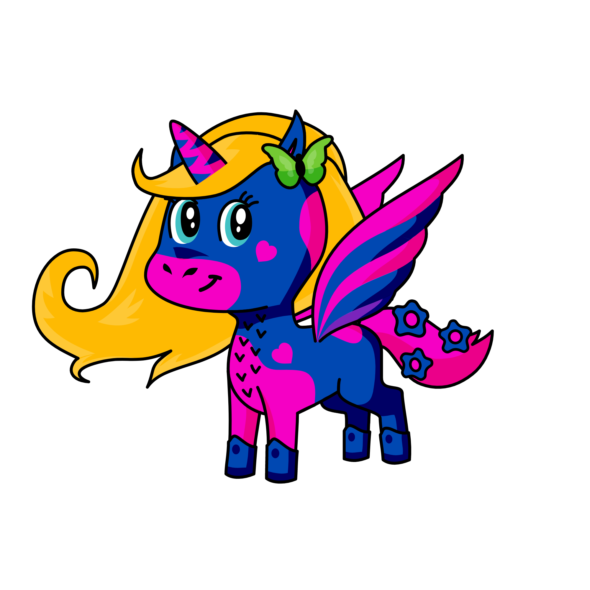 Harley quinen, the unicorn