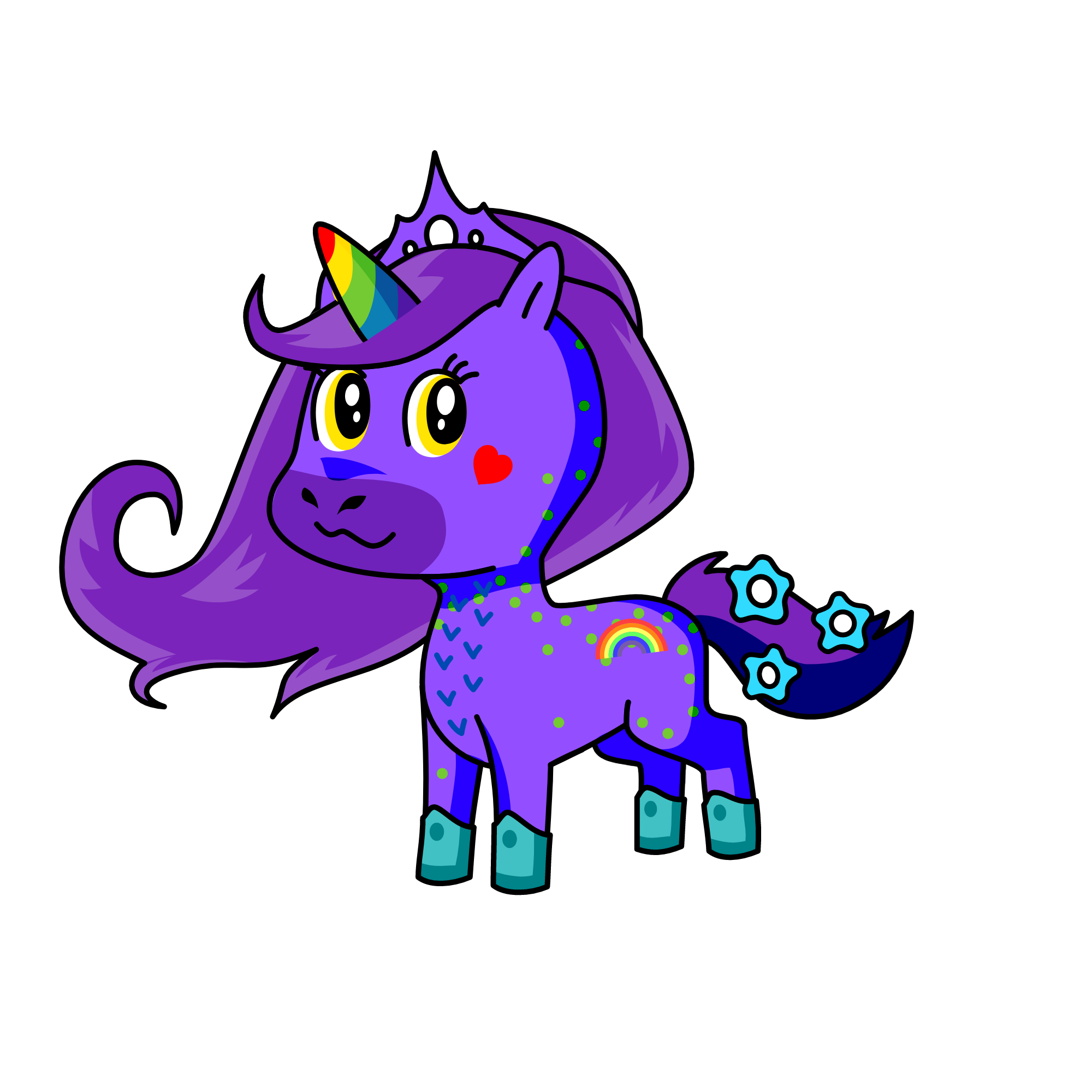 Twilight, the unicorn