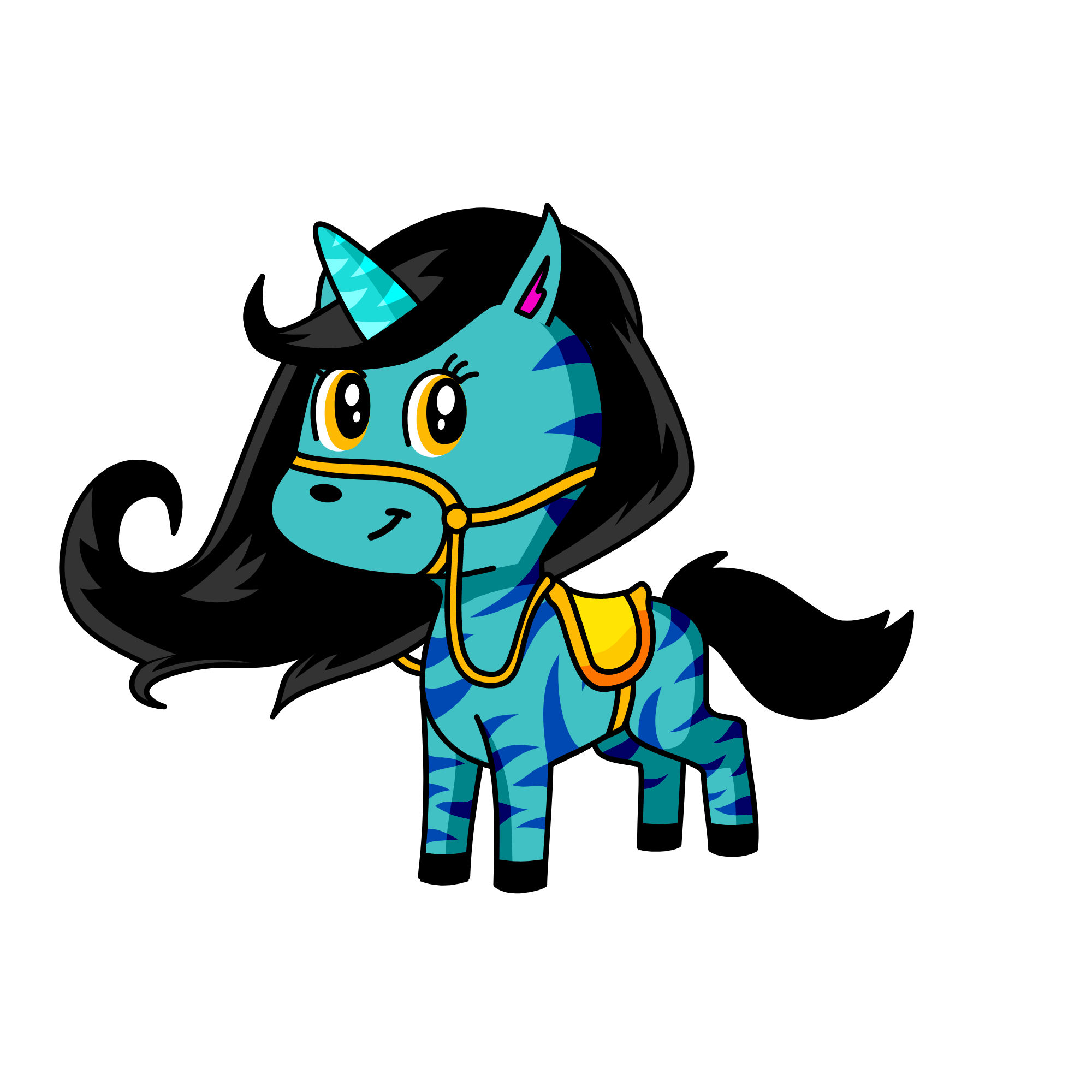 flower, the unicorn