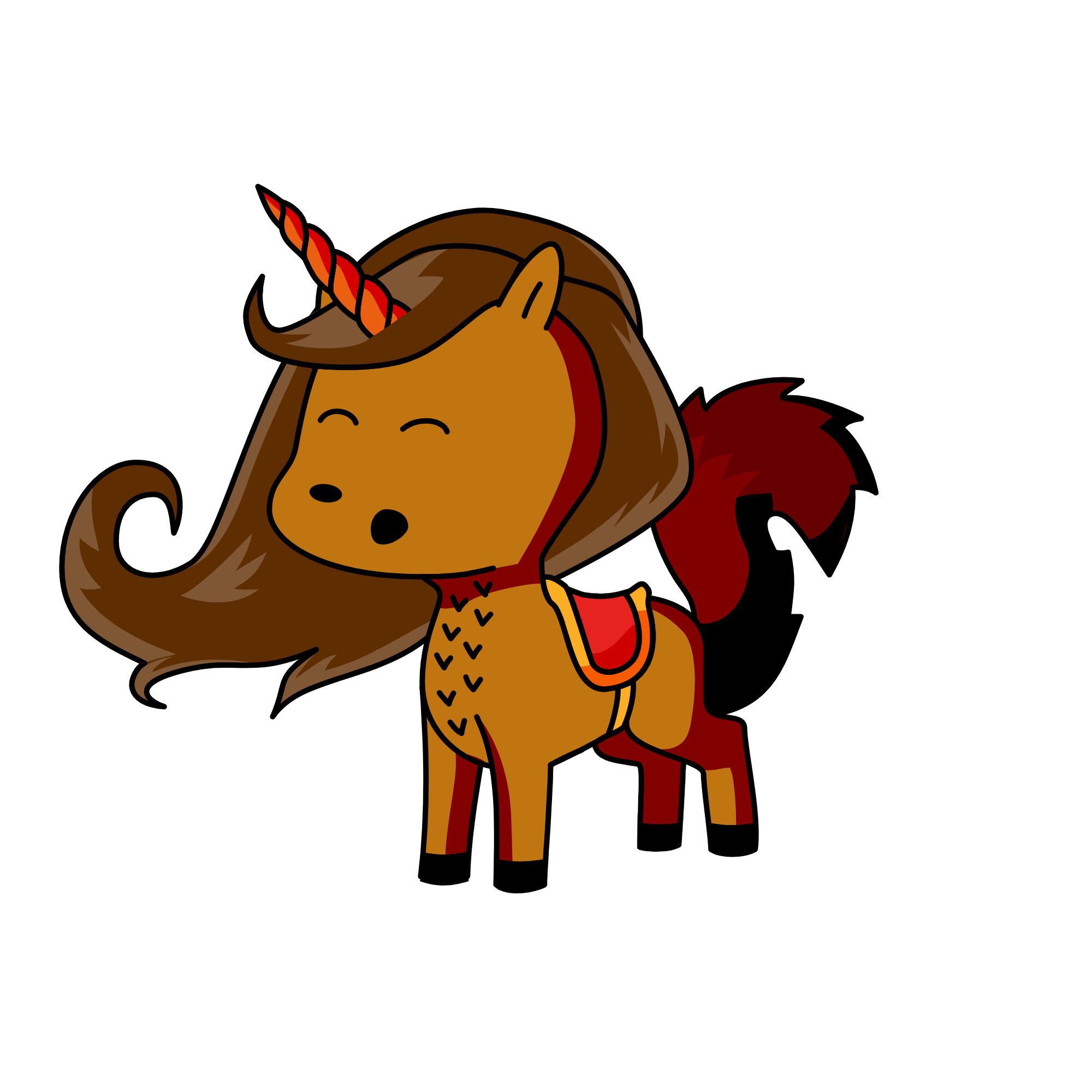 hot, the unicorn