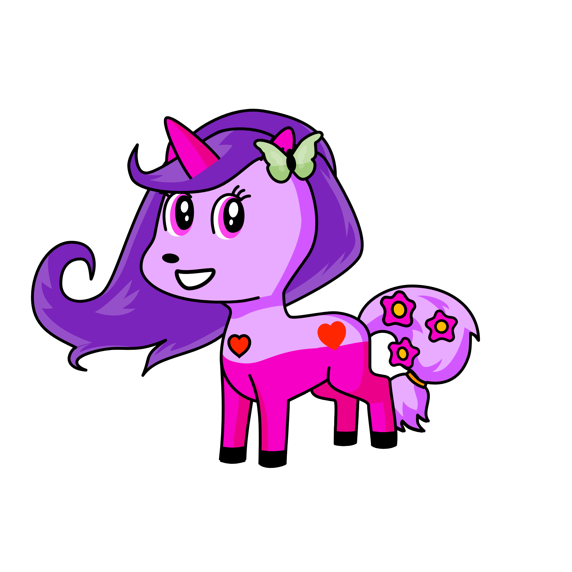 Heart, the unicorn