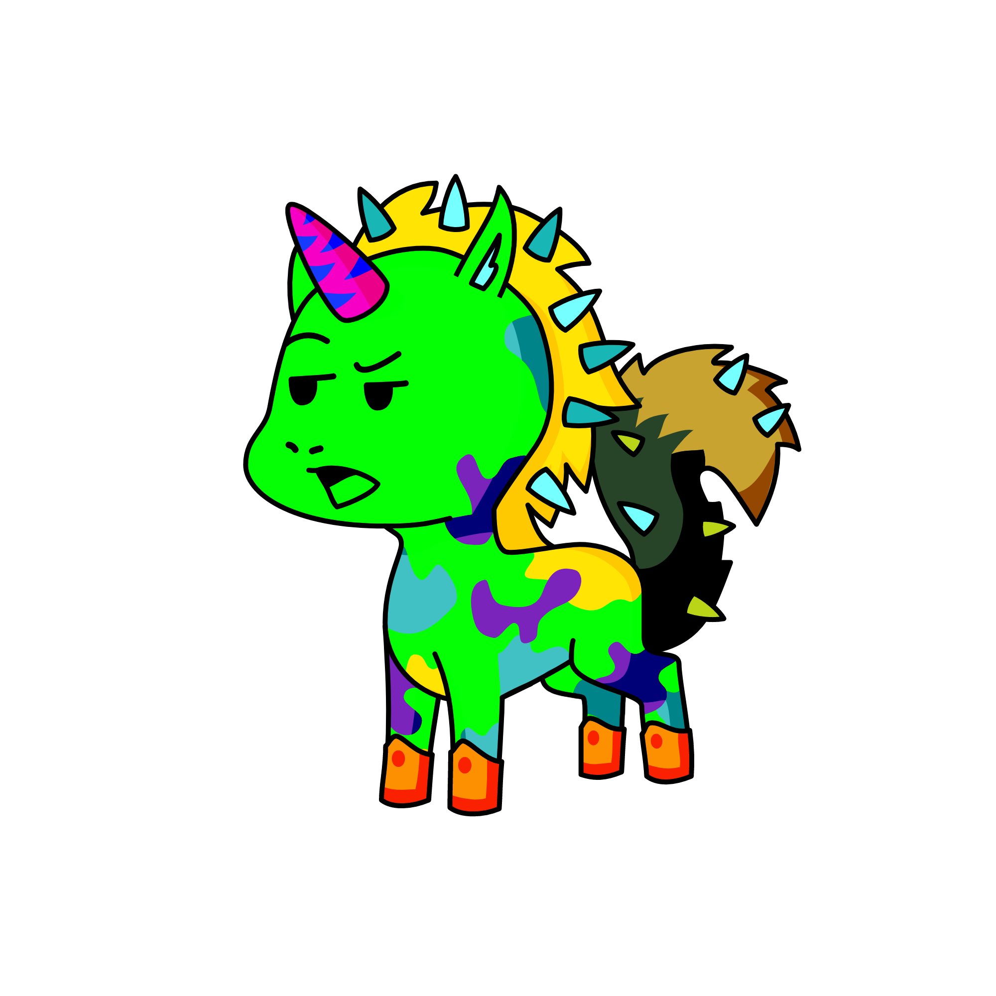 who that must not be named, the unicorn