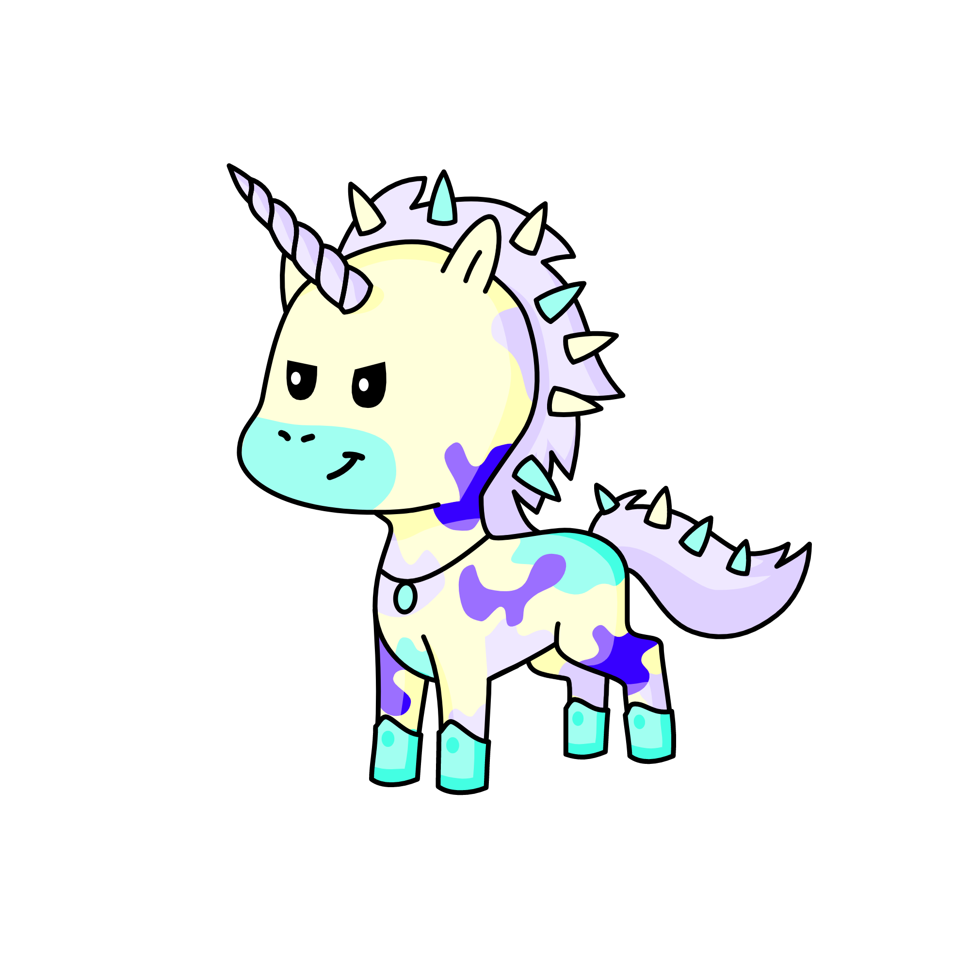 hi, the unicorn