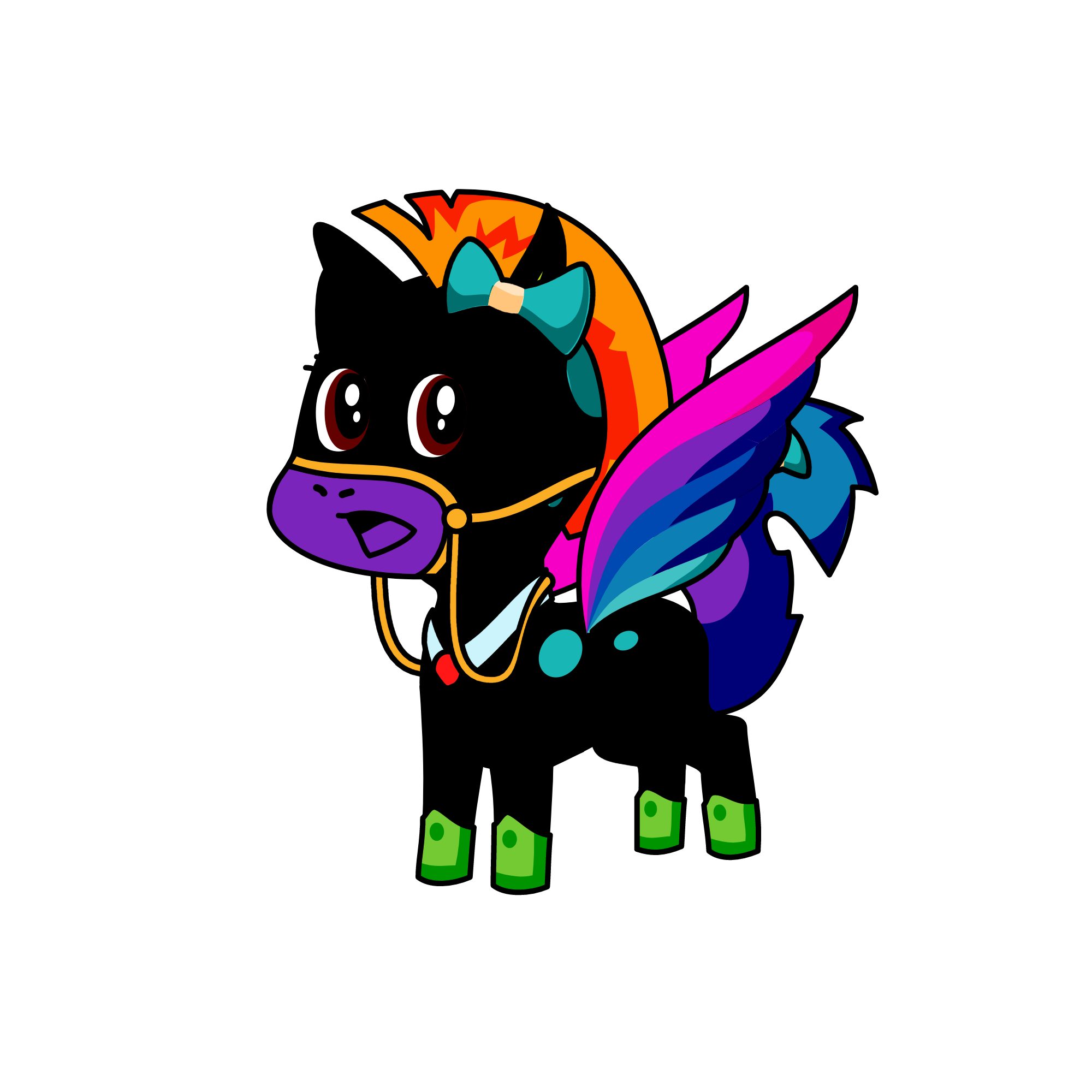 Midnight, the unicorn