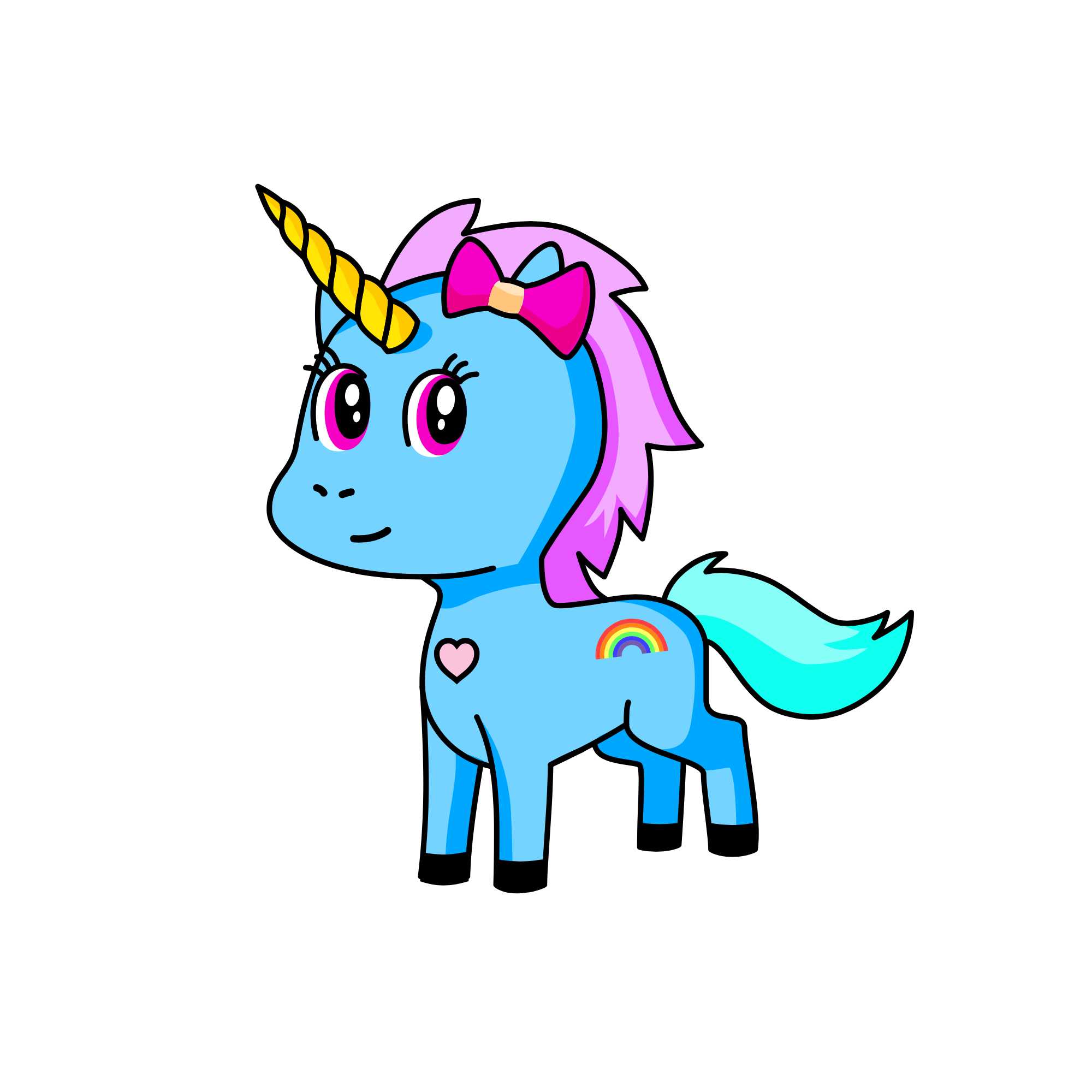 Tristty, the unicorn