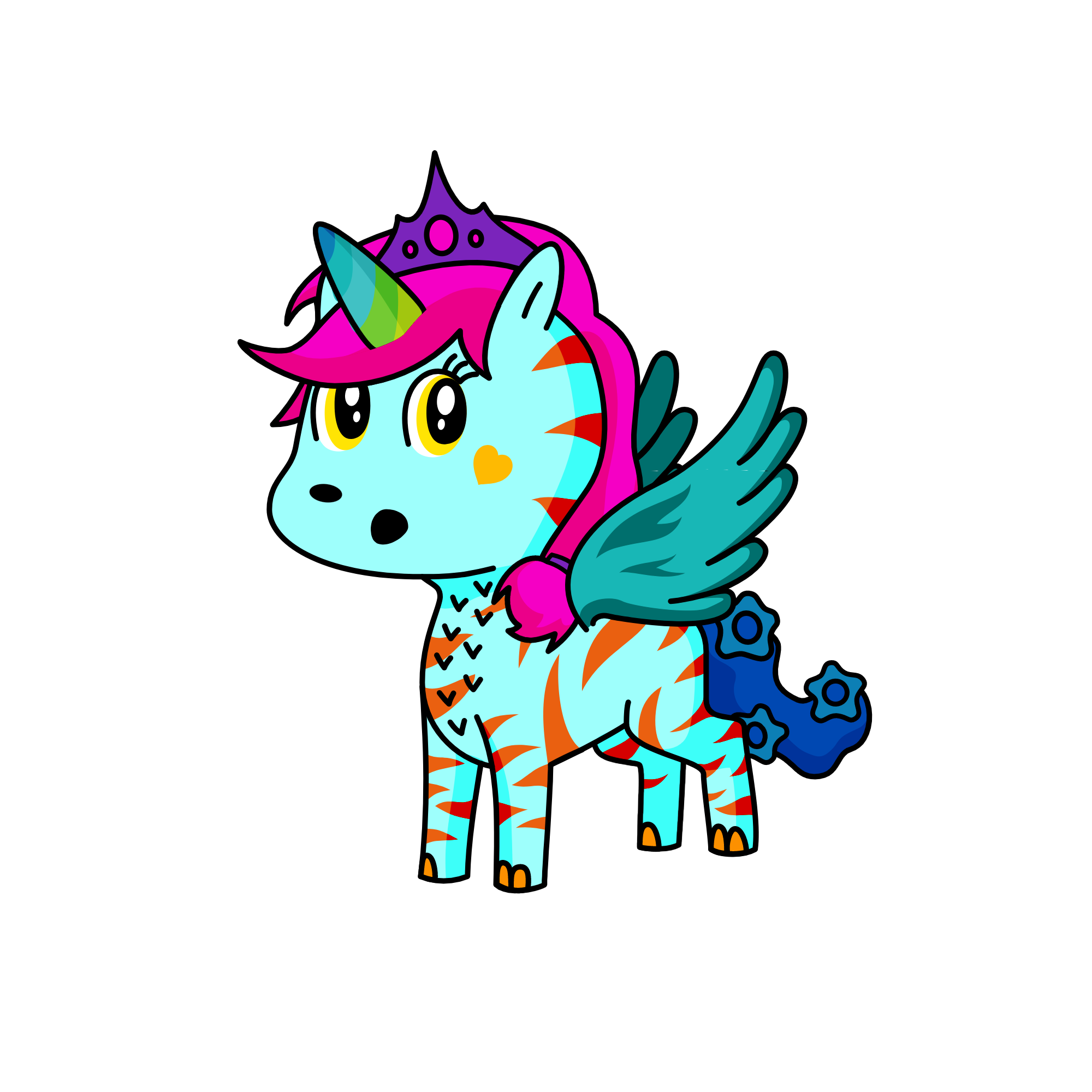 claudia, the unicorn