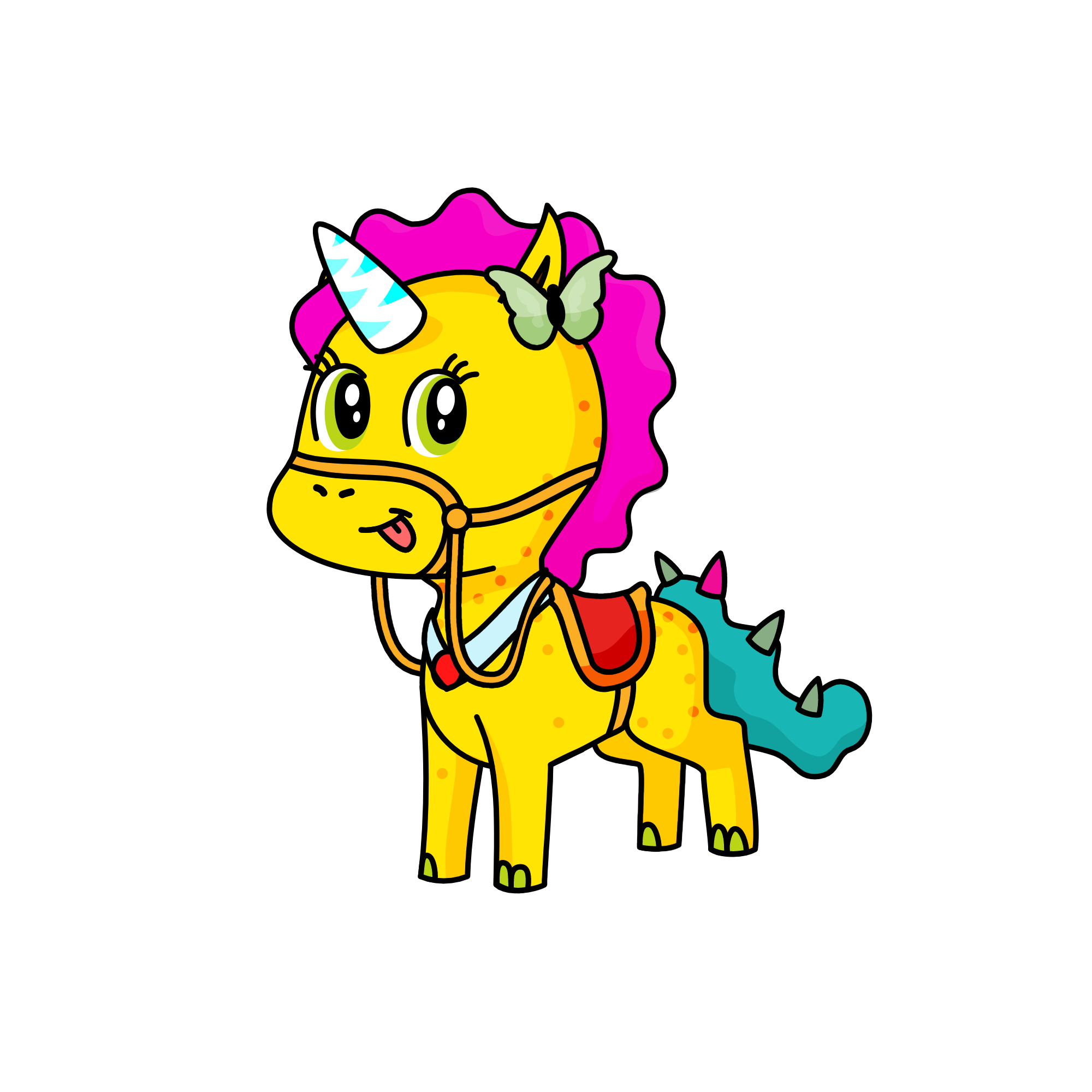 show-mia-uni, the unicorn