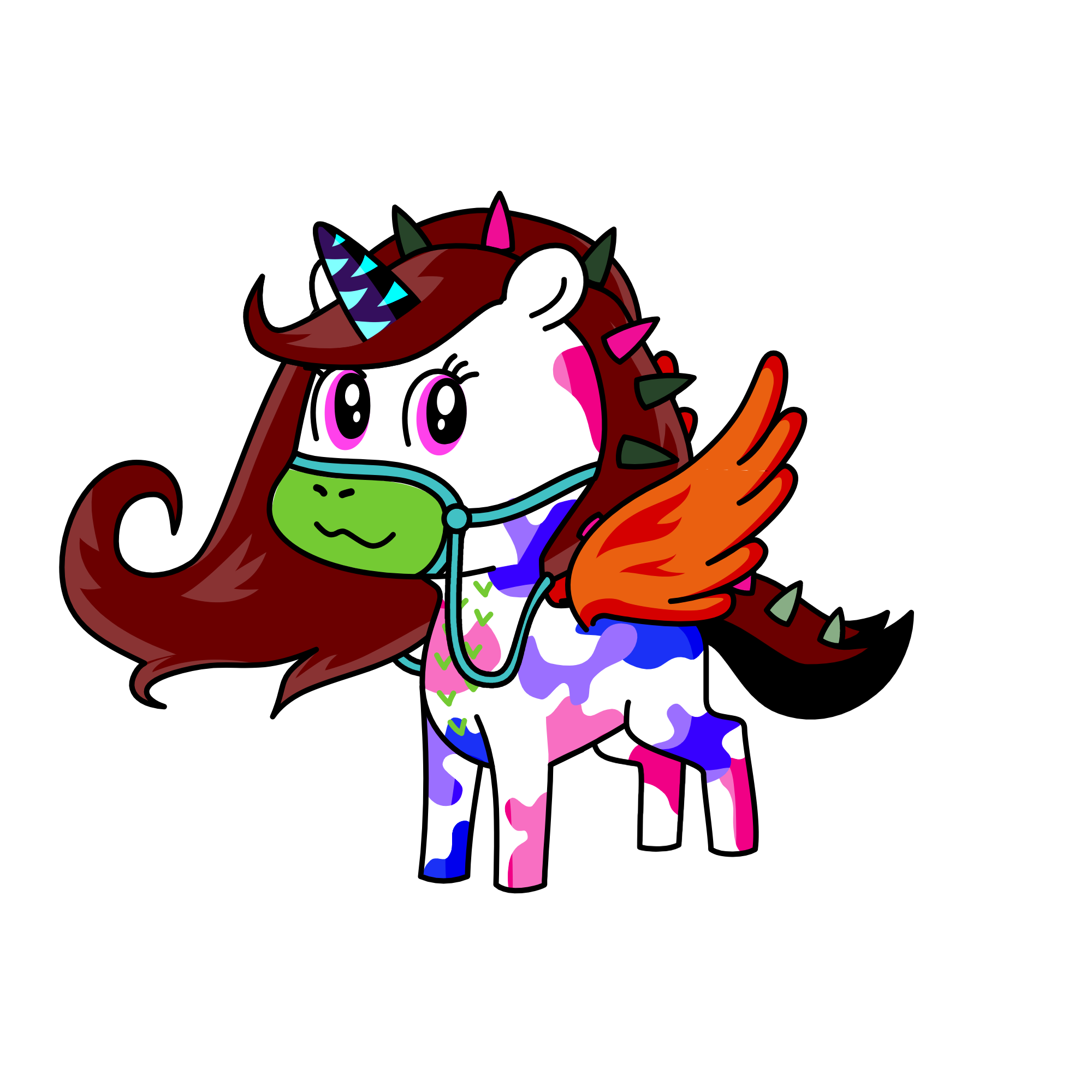 Icy-Micy-Lucy, the unicorn