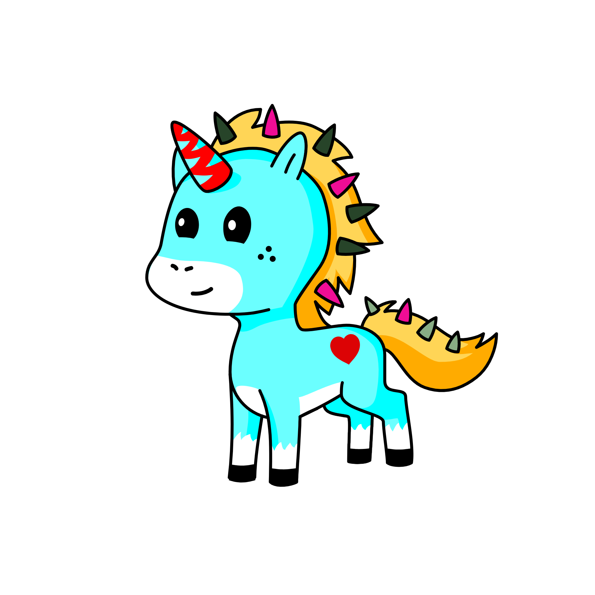 tripop, the unicorn