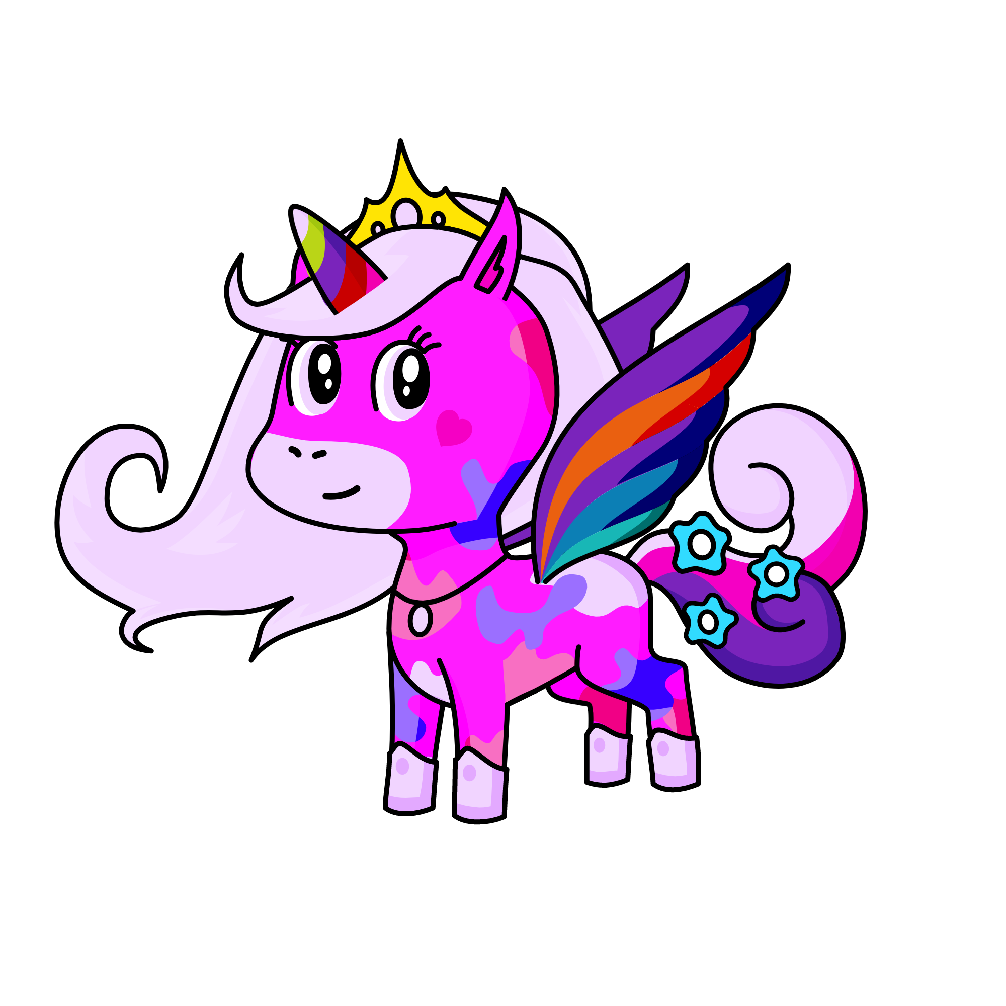 Sweety , the unicorn