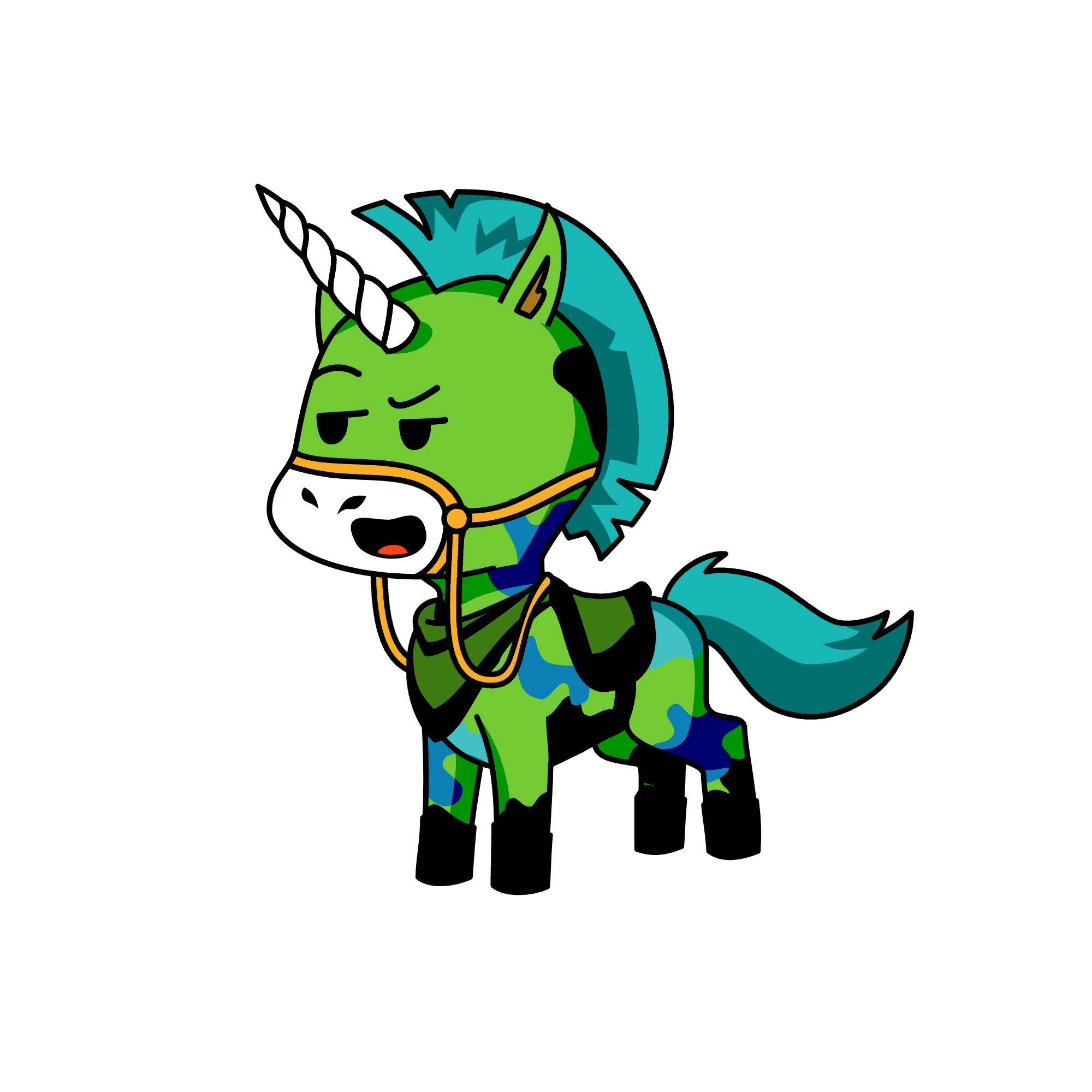 Daddy, the unicorn