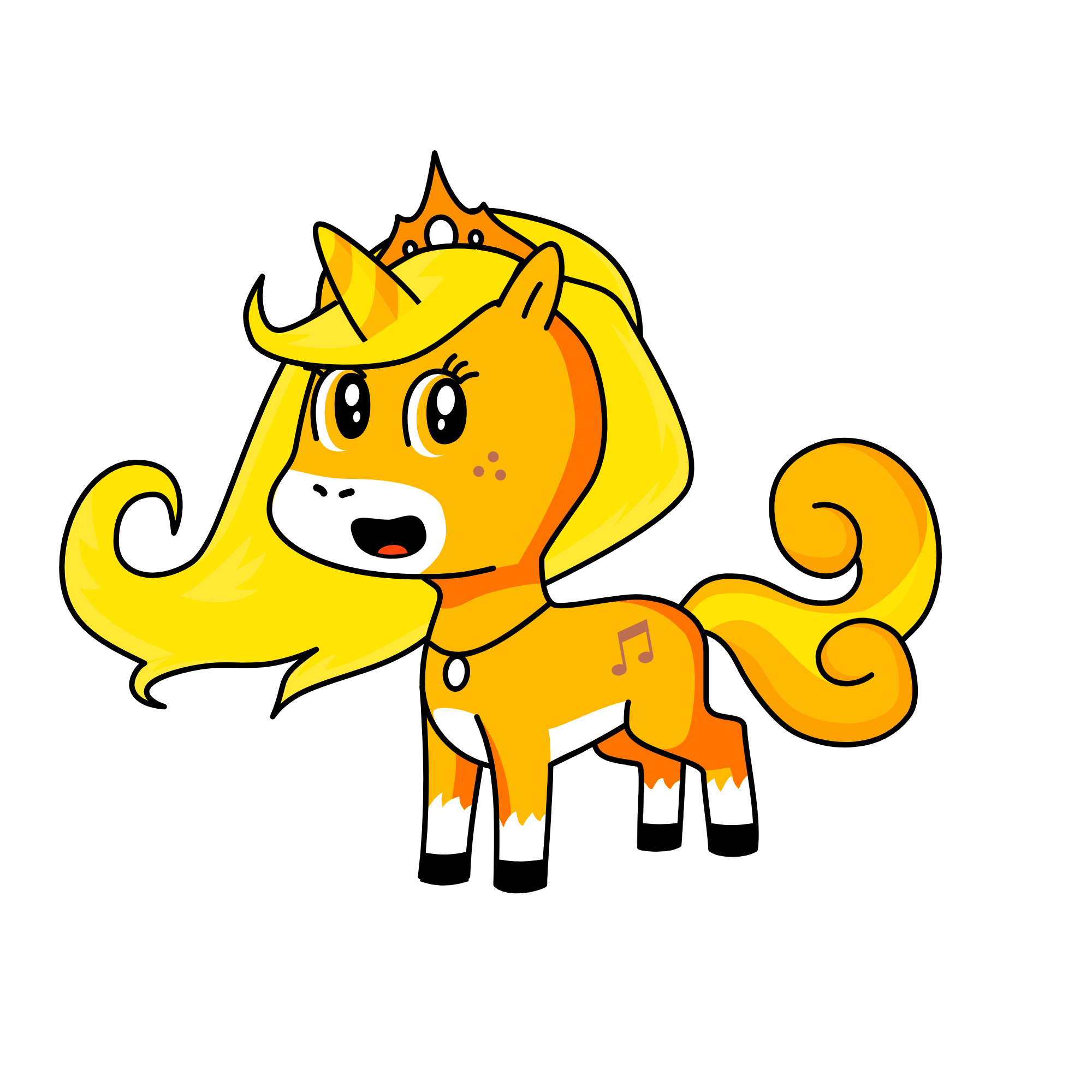 Orang, the unicorn