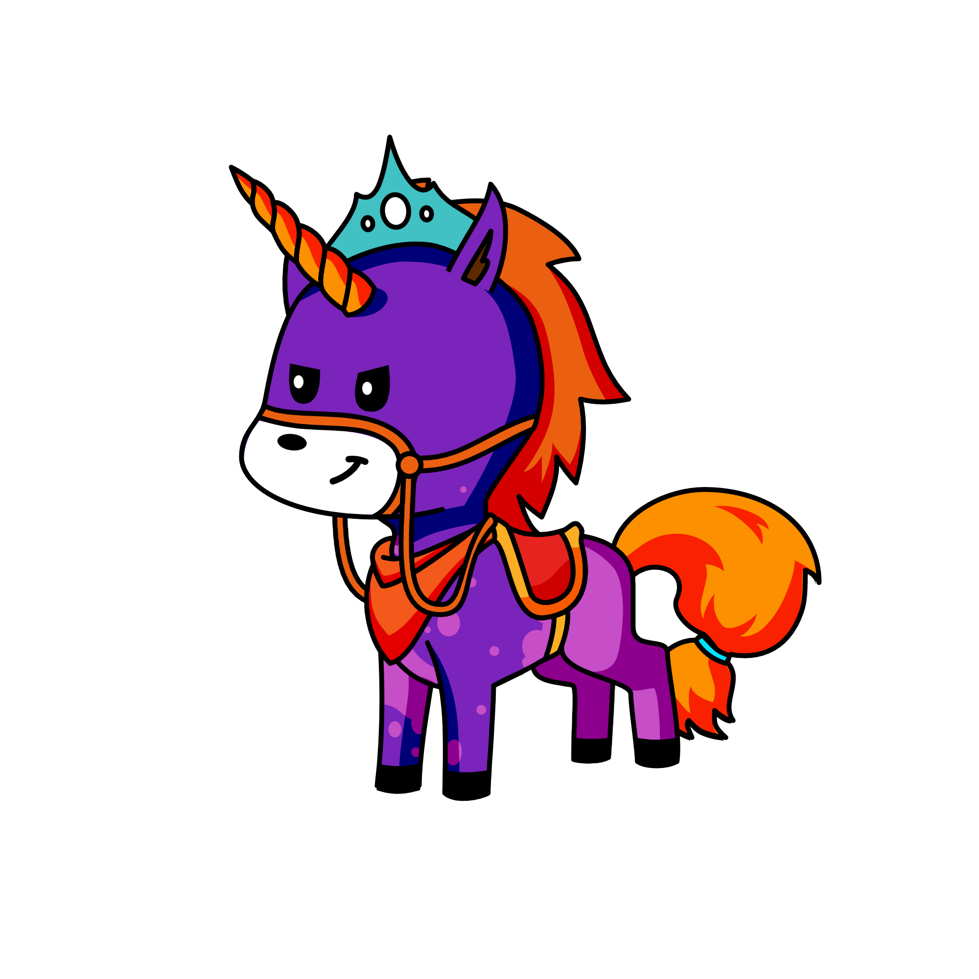 Mizaha geairn, the unicorn